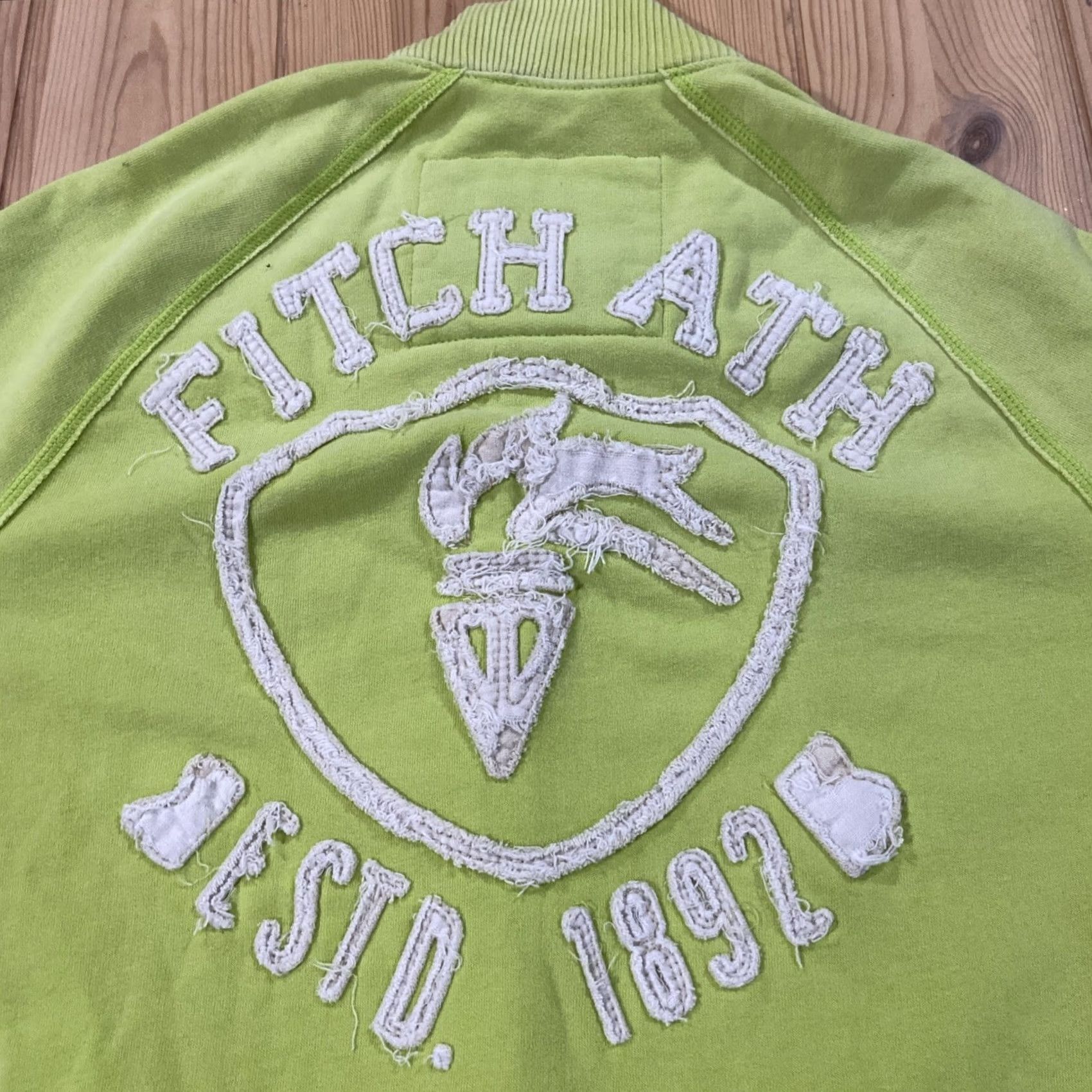 Abercrombie & Fitch VINTAGE Abercrombie & Fitch Muscle Full Zip Jacket Women Large Embroidered Y2K Size L / US 10 / IT 46 - 5 Thumbnail