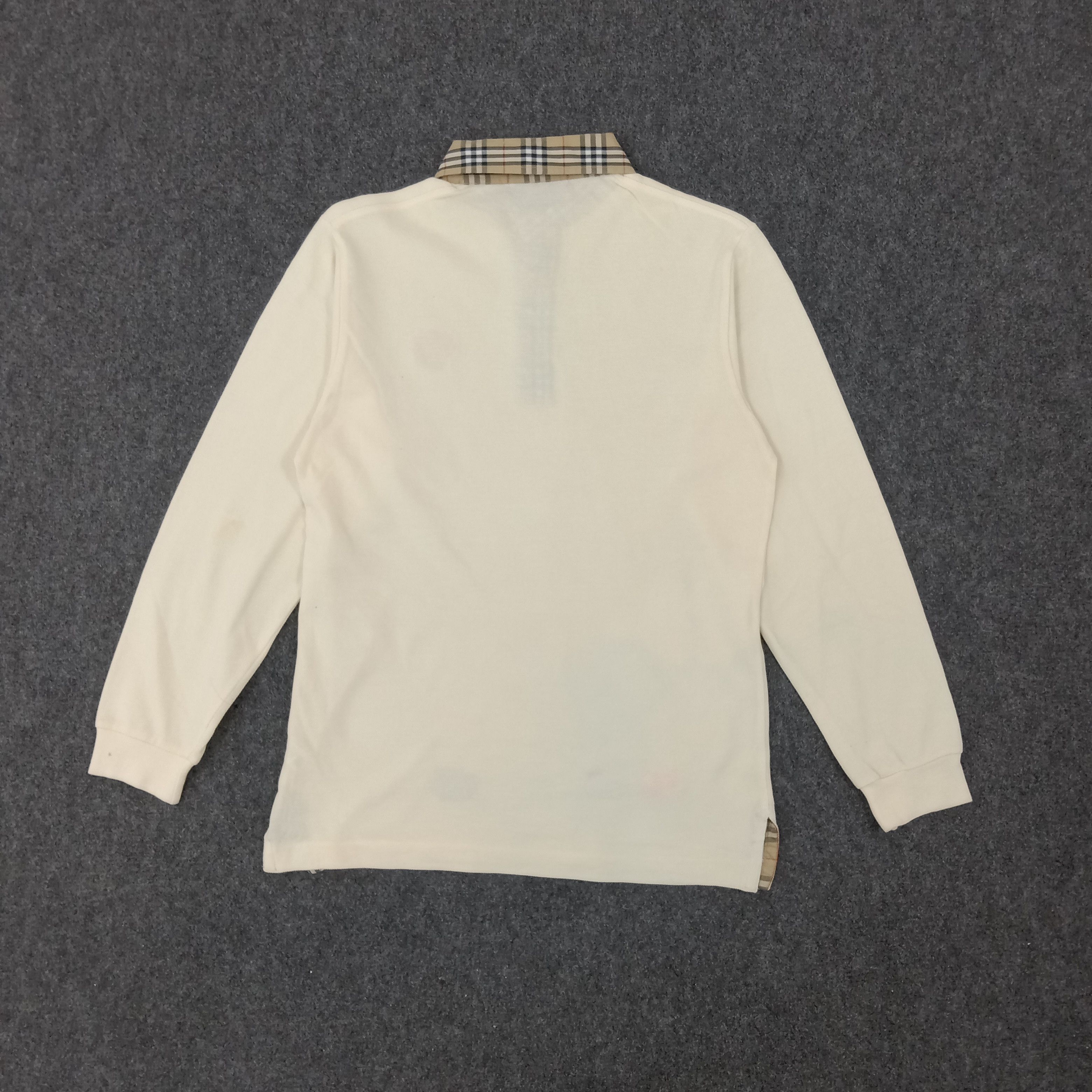 Burberry × Vintage Burberrys Nova Check Small Logo Polos Size US M / EU 48-50 / 2 - 4 Thumbnail