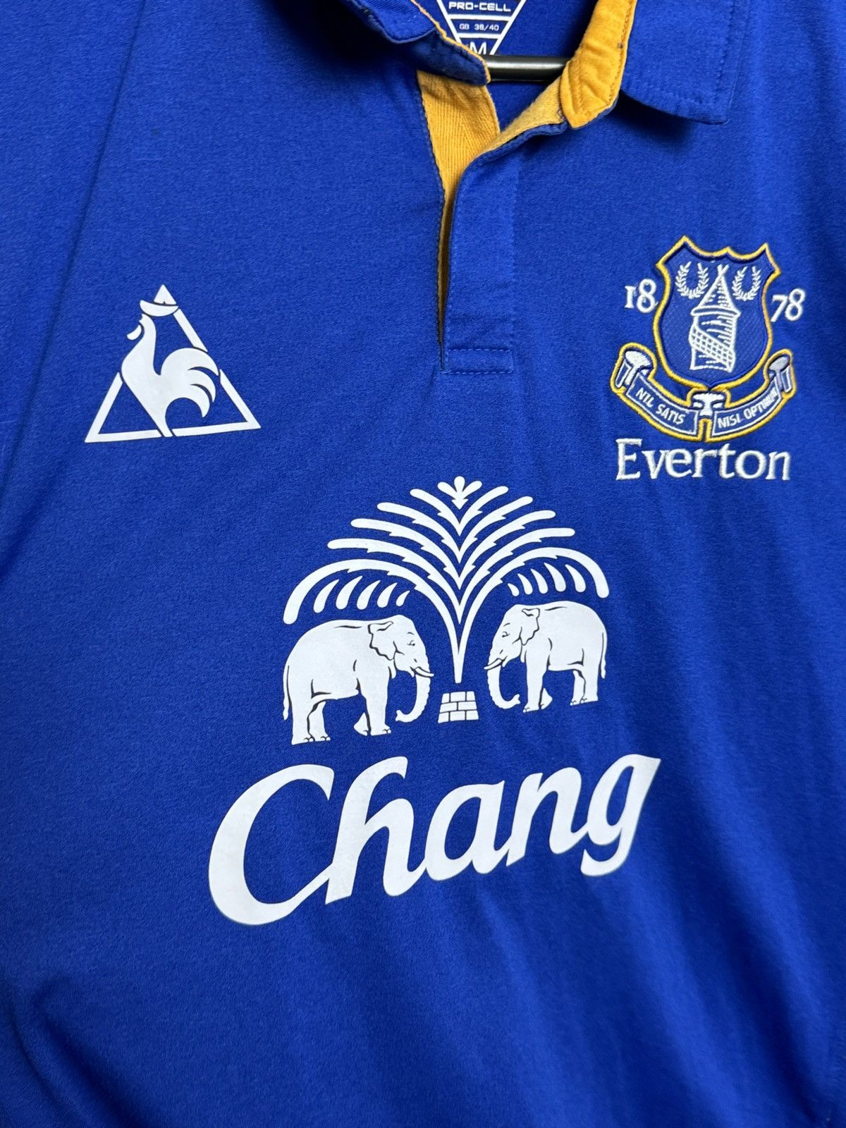 Le Coq Sportif Everton 11/12 Home Saha Football Jersey Size US M / EU 48-50 / 2 - 4 Thumbnail