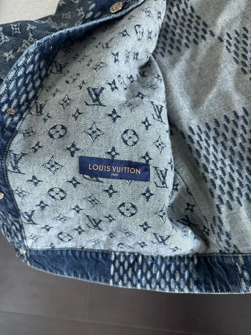 Louis Vuitton Louis Vuitton x Nigo Denim Jacket Size US L / EU 52-54 / 3 - 5 Thumbnail