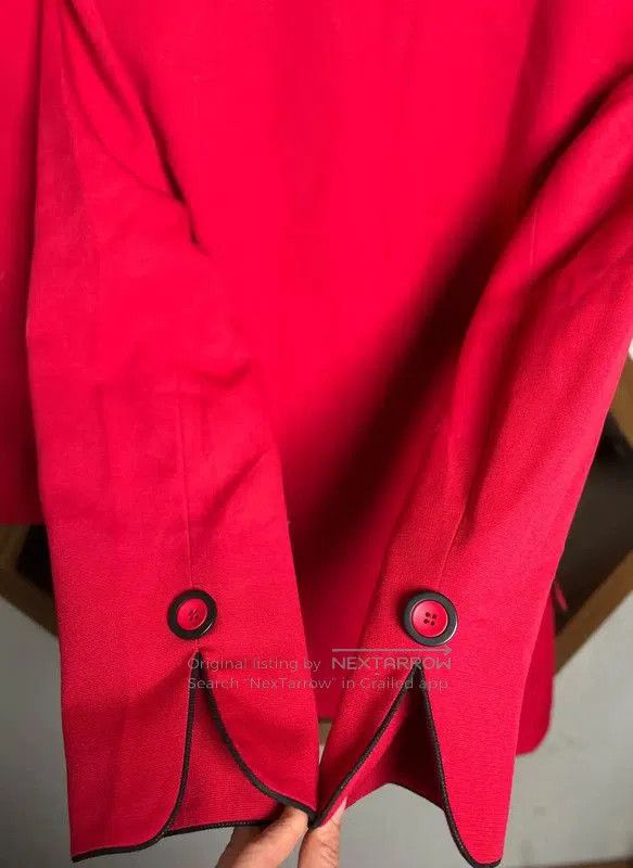 Dior Dior Red Wool Women's Cardigan . Size XXS / US 00 / IT 34 - 7 Thumbnail