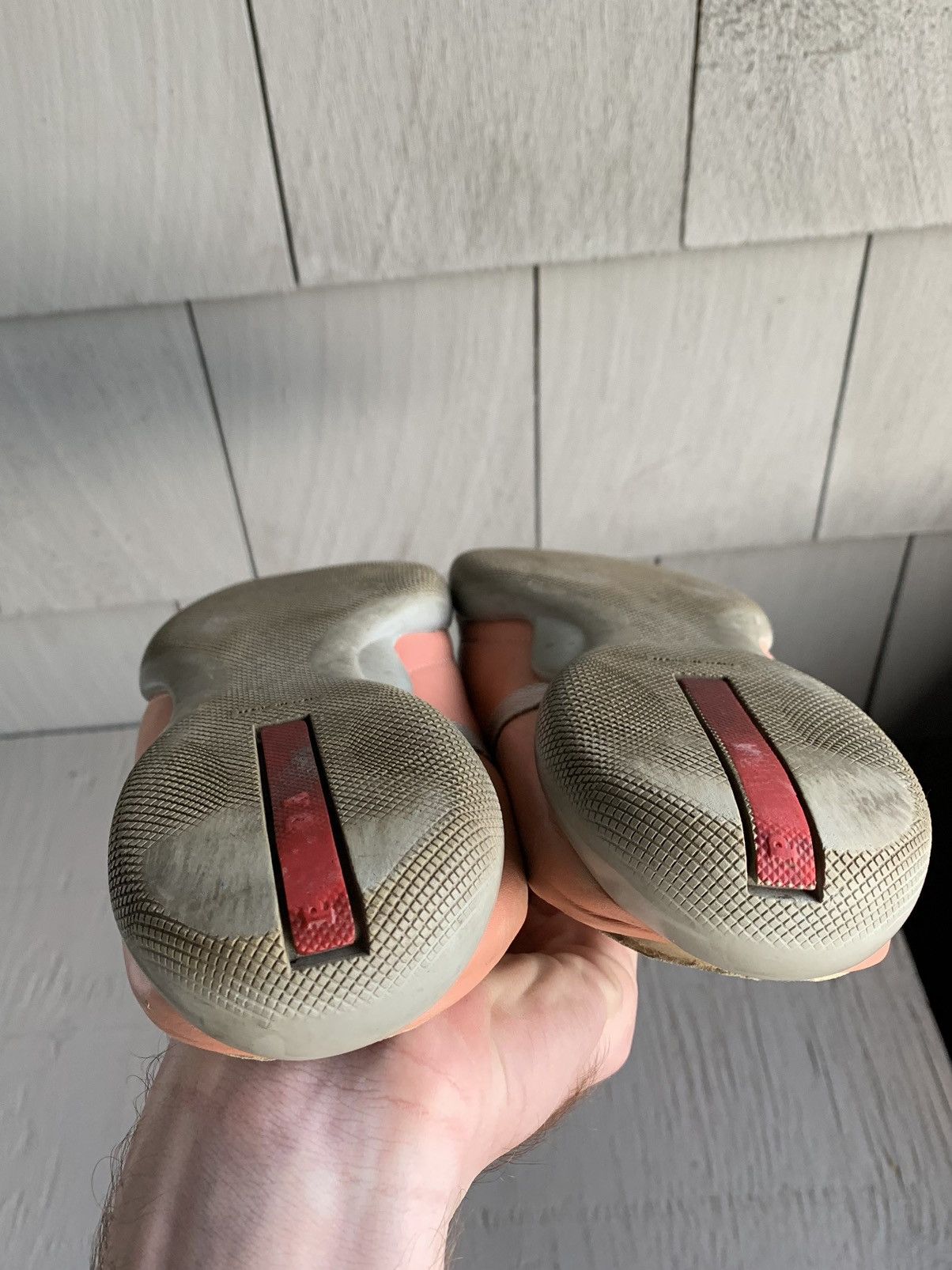 Prada × Vintage 2000s Prada Mules Y2K Sport Slip On Sneaker S/S Sport 3308 Size US 7.5 / IT 37.5 - 13 Thumbnail