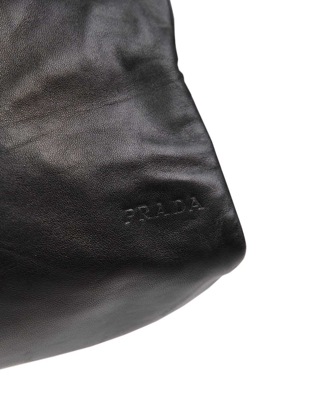 Prada Prada S/S2001 Leather Rectangle Bag in Black/Yellow Size ONE SIZE - 7 Thumbnail