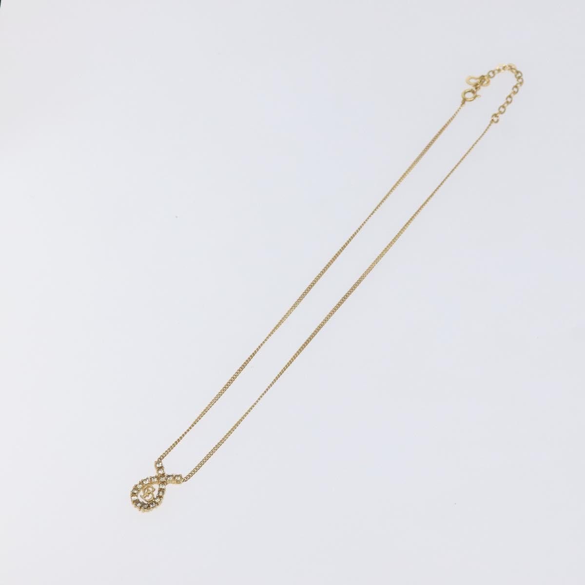 Dior Christian Dior CD Pendant Necklace Gold-plated Size ONE SIZE - 1 Thumbnail