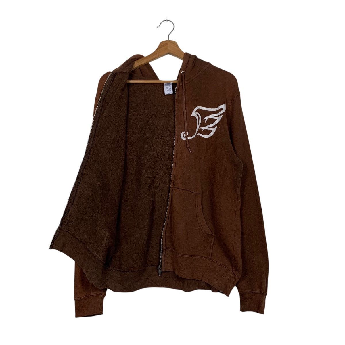 Japanese Brand HAYABUSA PHOENIX STORY Big Logo Zipper Hoodies #1614-C72 Size US M / EU 48-50 / 2 - 11 Thumbnail