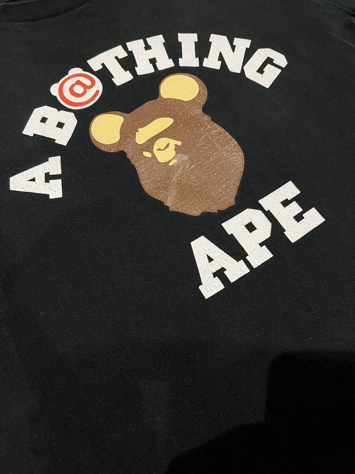 Bape Bape x Medicom Be@rbrick College Tee Size US M / EU 48-50 / 2 - 2 Thumbnail