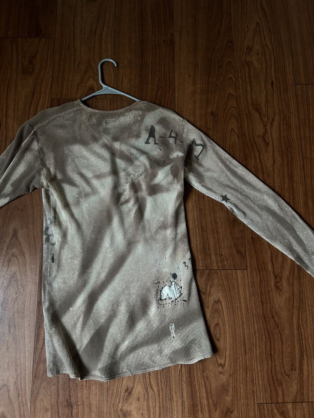 Kapital Vintage Kapital Thermal Long Sleeve Faded Distressed Size US L / EU 52-54 / 3 - 7 Thumbnail