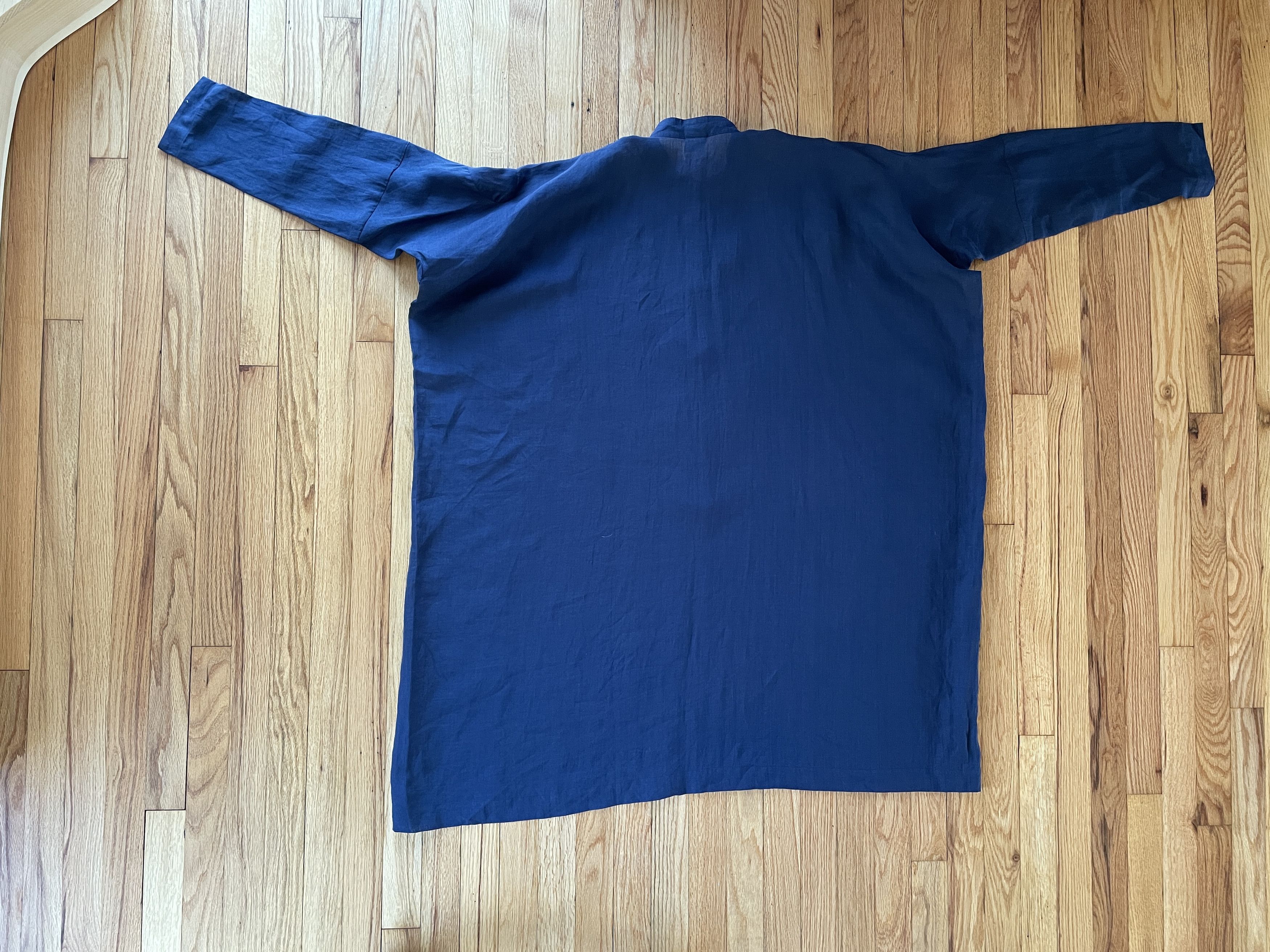 Jan Jan Van Essche Blue Long Shirt Tunic Style- Collection 6 Size US S / EU 44-46 / 1 - 2 Thumbnail