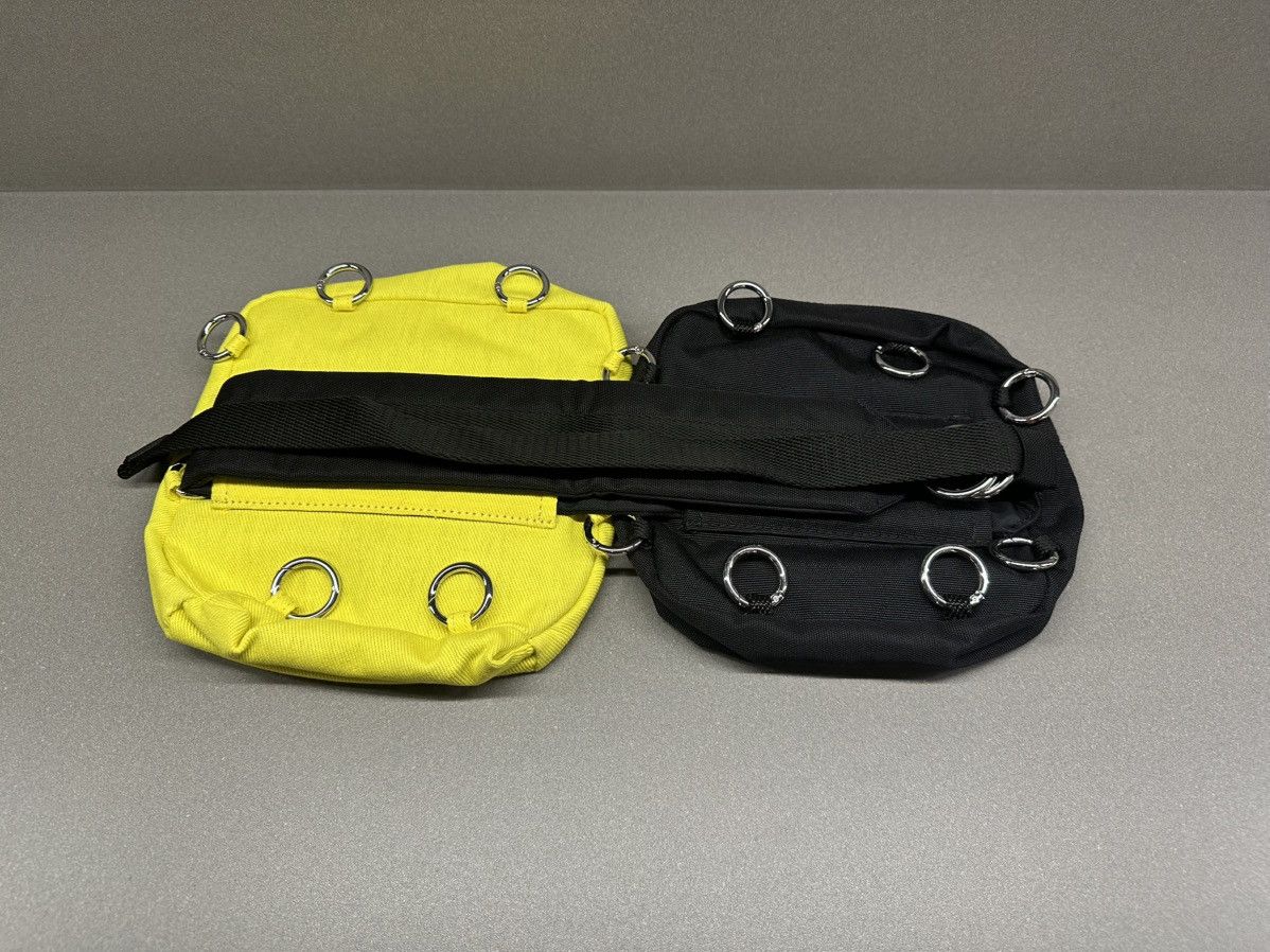 Raf Simons Raf Simons x Eastpak Waist Loop Black Yellow Size ONE SIZE - 8 Thumbnail