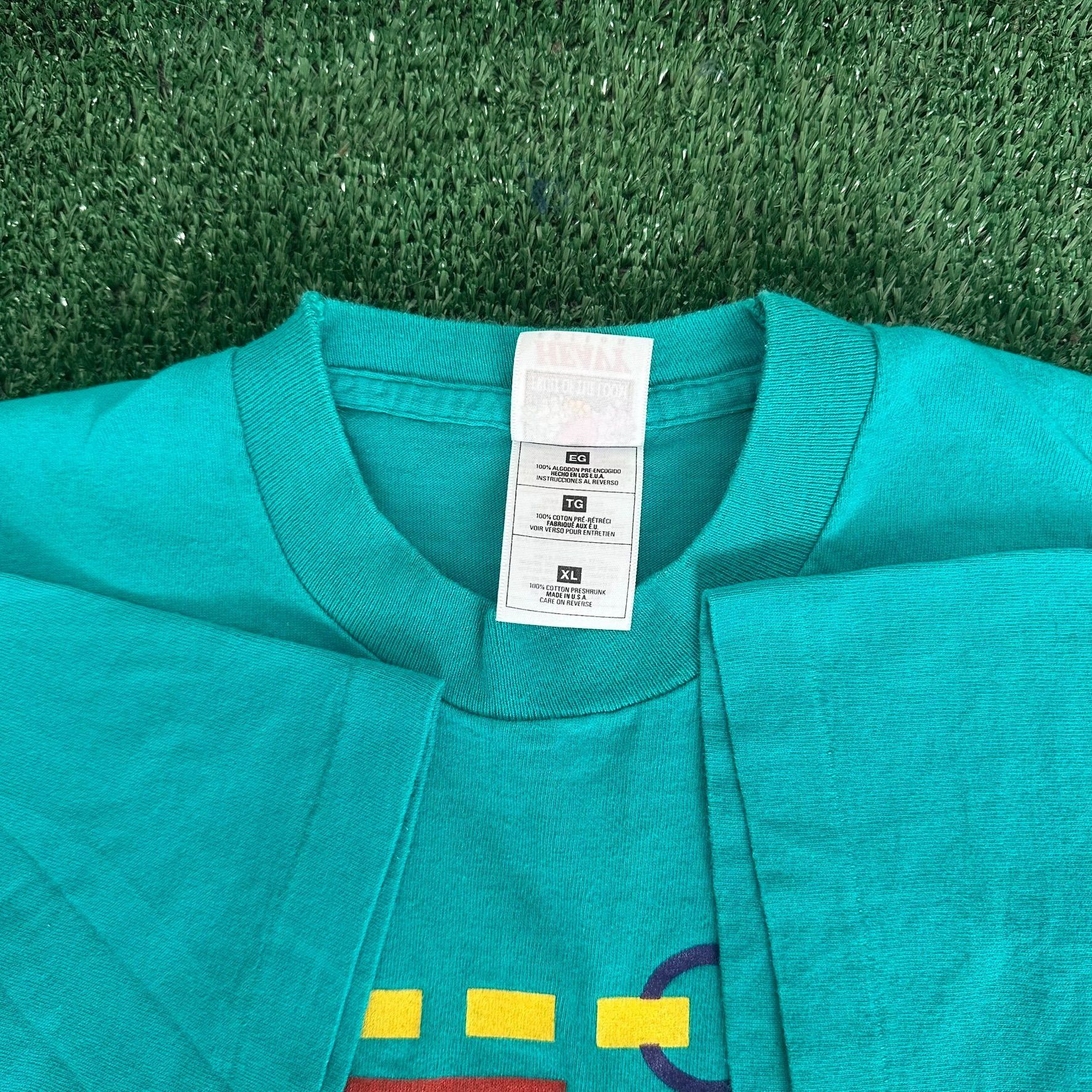 Fruit Of The Loom Vintage 90s Atlanta Underground T-Shirt Tourist Souvenir Tee Size US XL / EU 56 / 4 - 4 Thumbnail