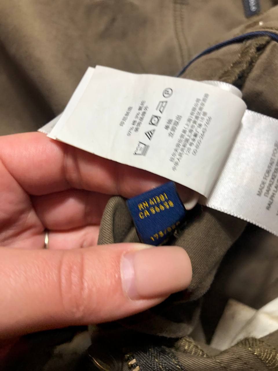 Polo Ralph Lauren Dirty Painted Distressed Thrashed Faded Baggy Jeans Y2K Size US 32 / EU 48 - 14 Thumbnail