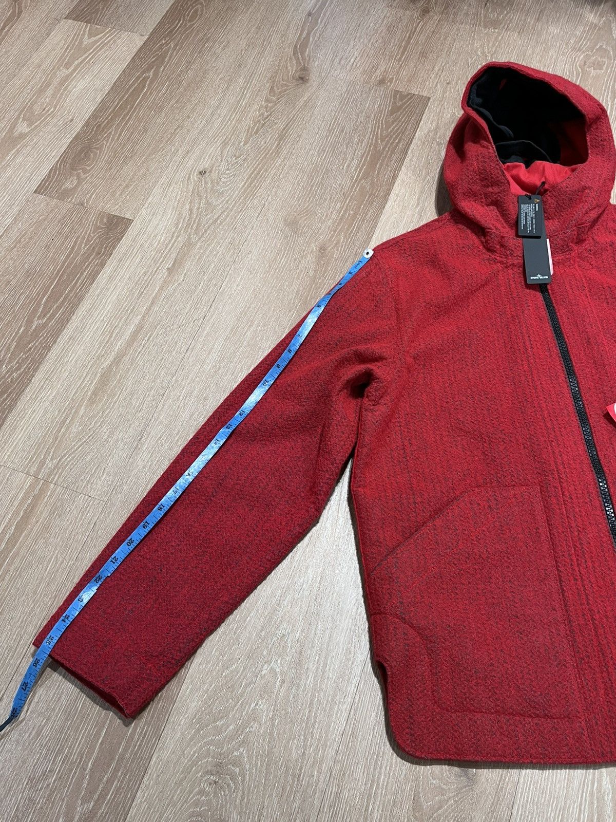 Stone Island Needle punched reflective balaclava jacket rare Size US M / EU 48-50 / 2 - 10 Thumbnail
