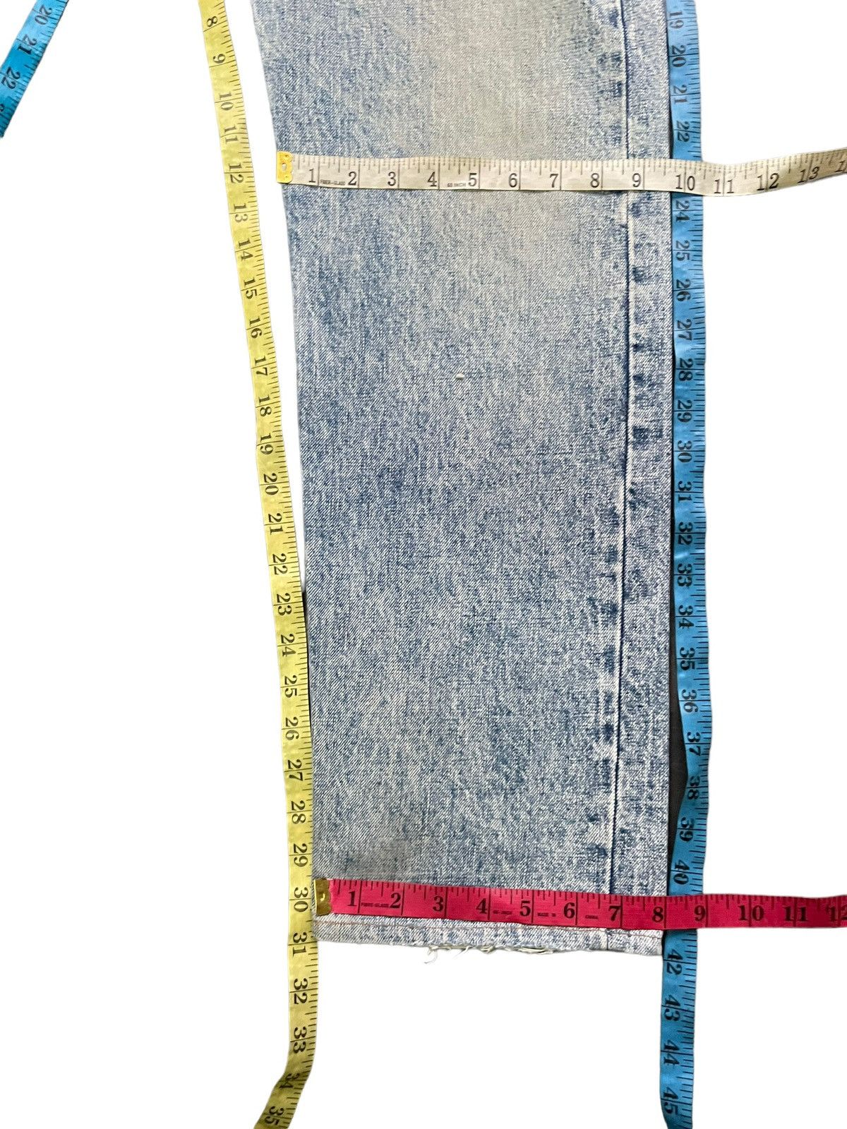 Levi's × Vintage Vintage Levis Lot 701 XX E Selvedge Denim Size US 33 - 14 Thumbnail