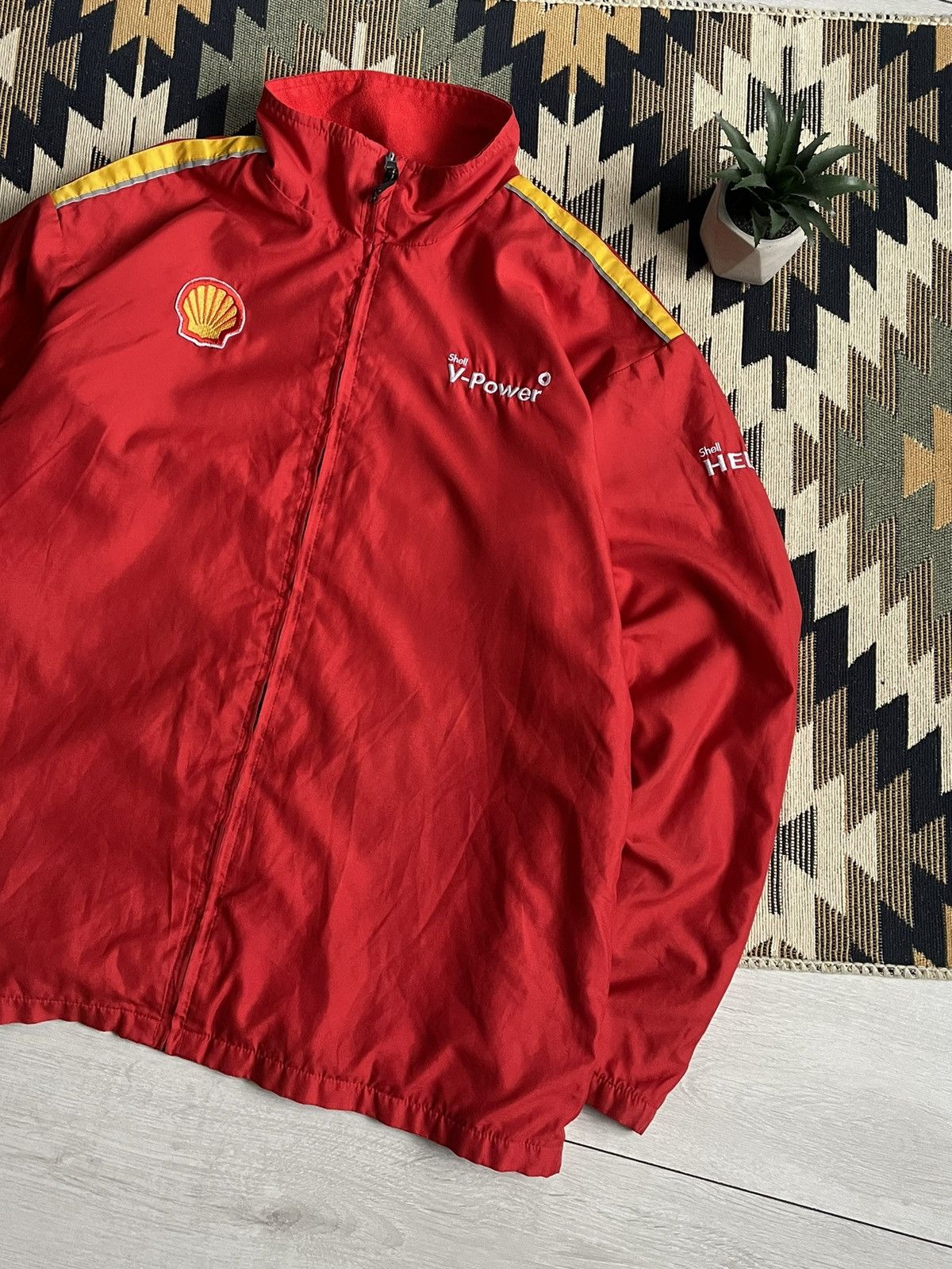 Ferrari × Vintage Vintage Ferrari Nylon V-Power Shell Logo Jacket Size US L / EU 52-54 / 3 - 4 Thumbnail