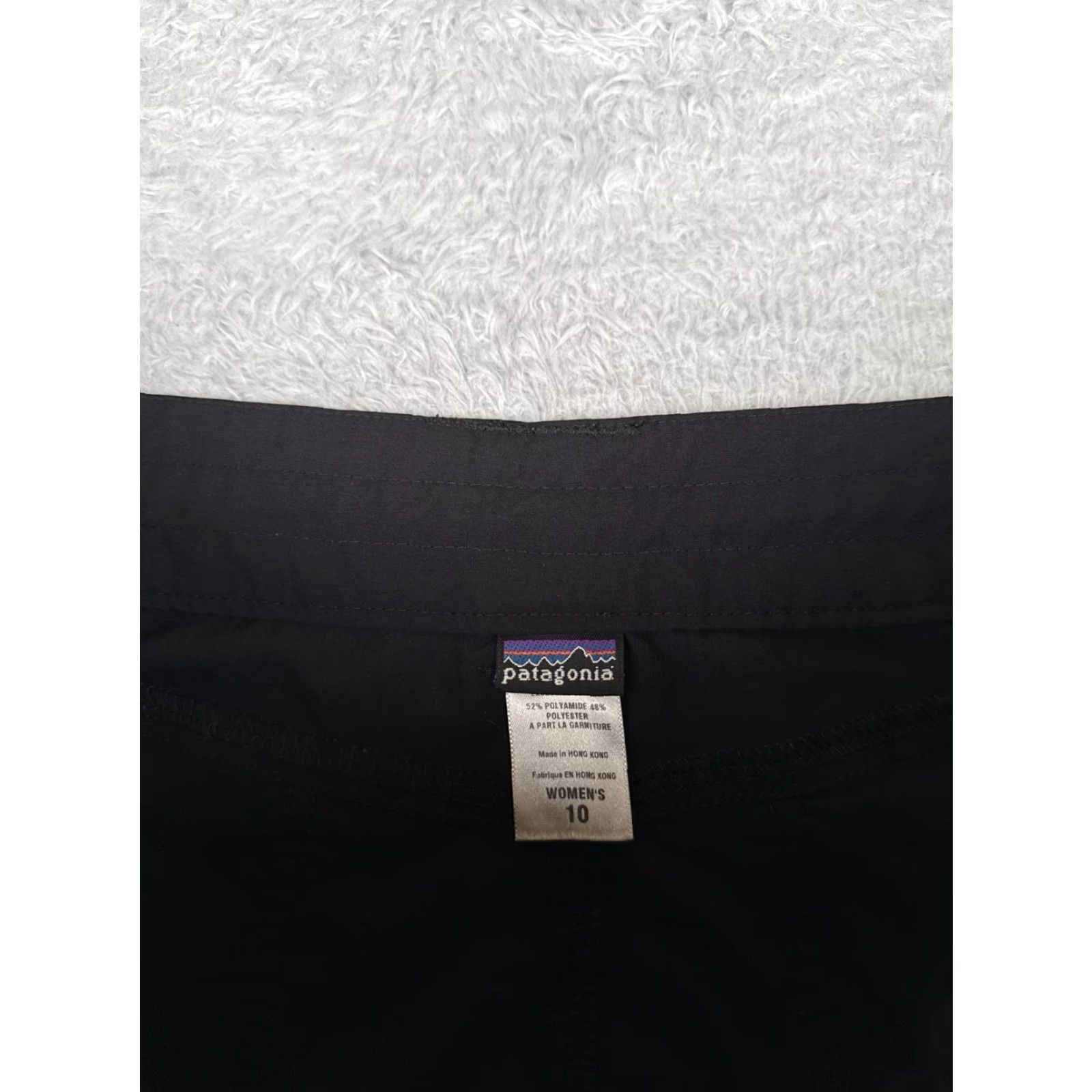 Patagonia Patagonia Pants Women 10 Black Inter-Continental Nylon 30x25 Straight Leg Pants Size 32" / US 10 / IT 46 - 6 Thumbnail