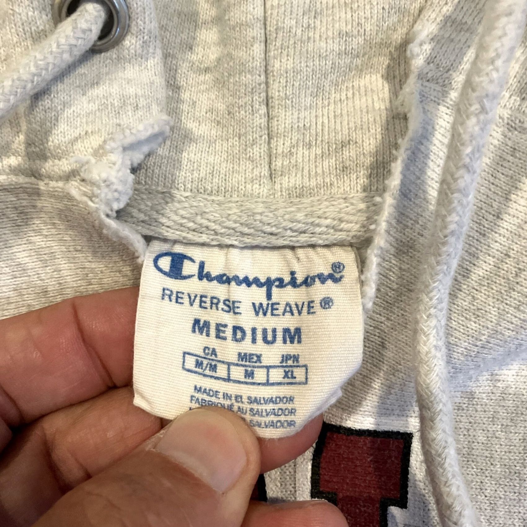 Champion VINTAGE Champion Reverse Weave Hoodie South Carolina Gamecocks M Gray Pullover Reversible Mens Size US M / EU 48-50 / 2 - 5 Thumbnail