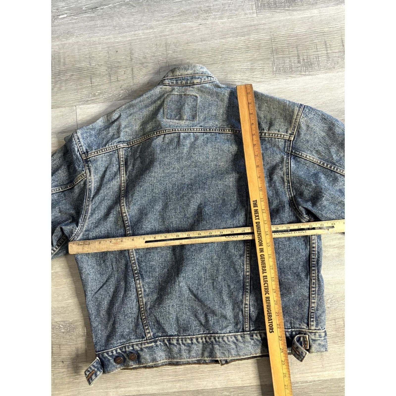 Levi's Levi's Denim Jacket Mens Medium Blue Trucker Button Front Pockets 70507 4890 Size US M / EU 48-50 / 2 - 6 Thumbnail