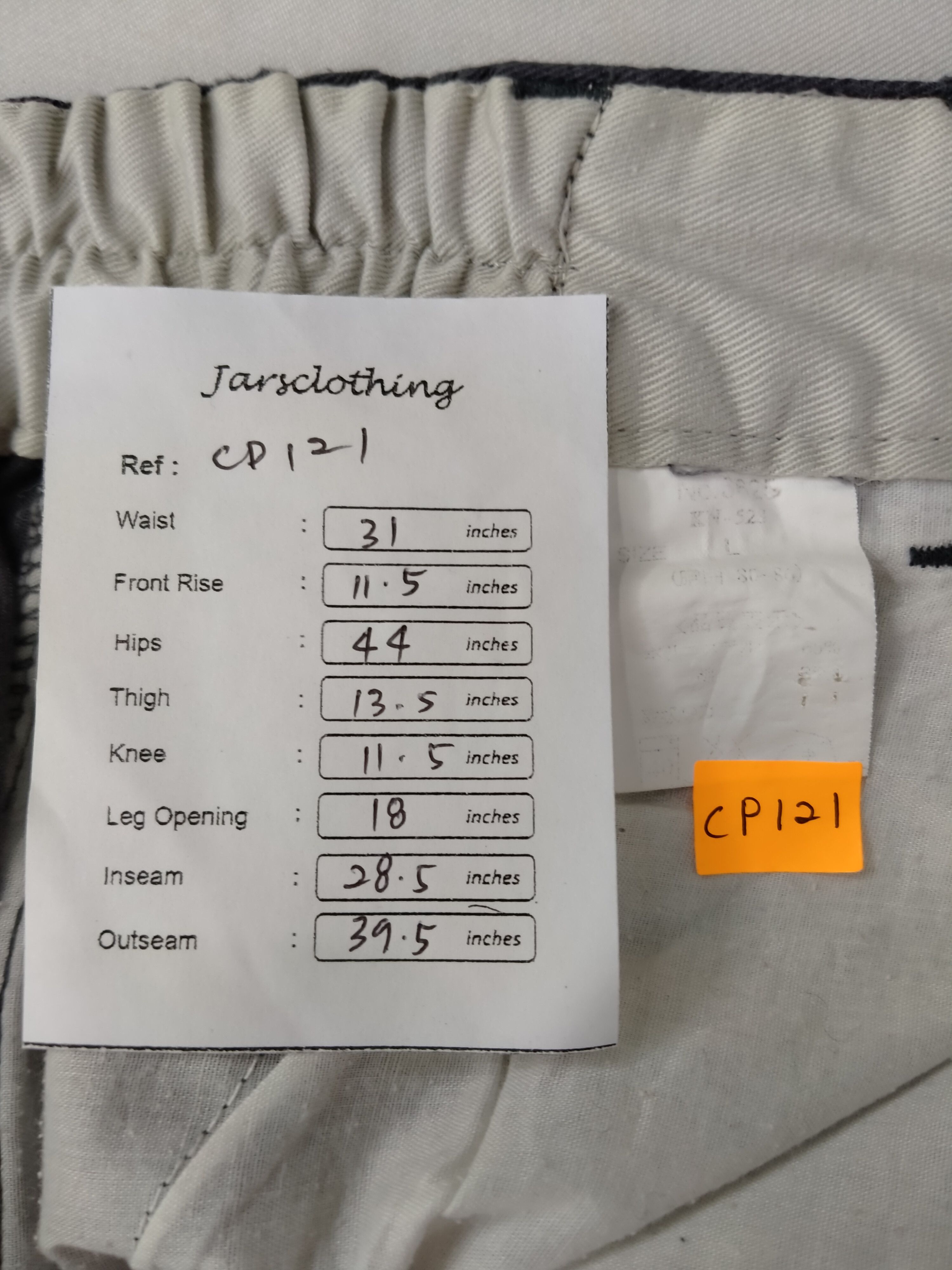 Japanese Brand Elastic/Drawstring Waist Japanese Brand Cargo 31x28.5 -CP121 Size US 31 - 9 Thumbnail