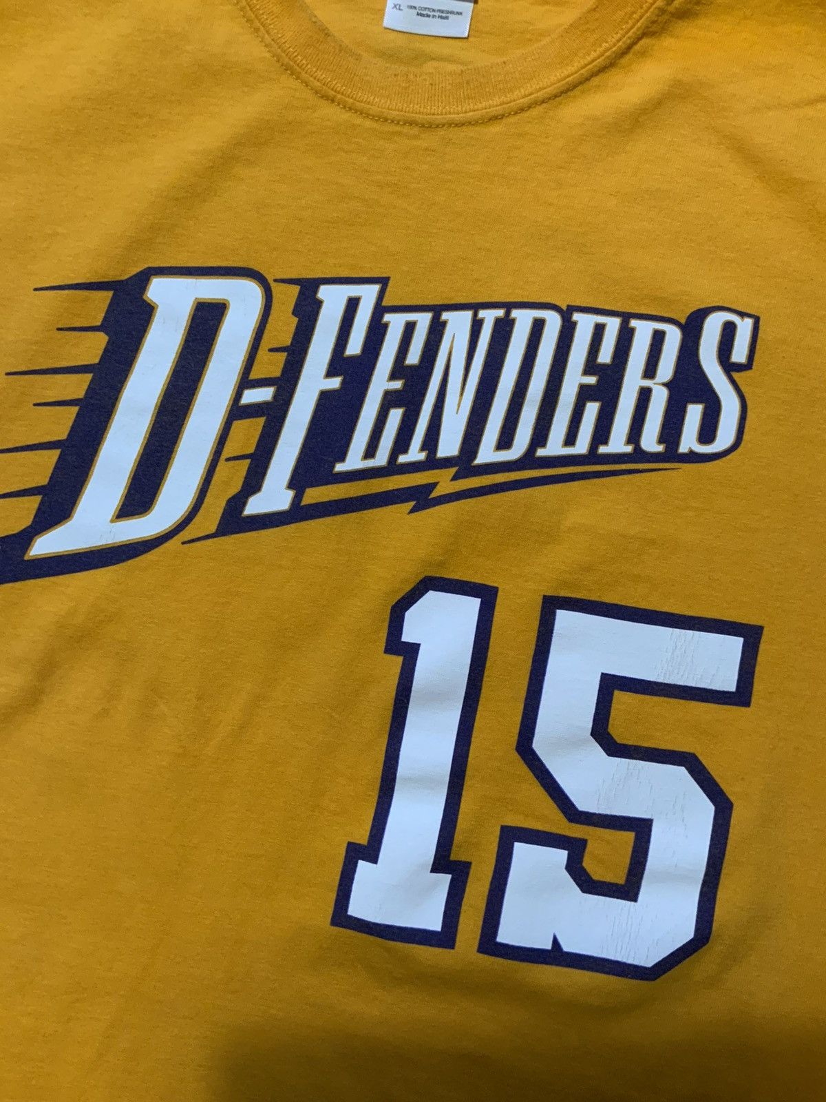 NBA Los Angeles D-Fenders D Developmental League #15 T-Shirt Size US XL / EU 56 / 4 - 5 Thumbnail
