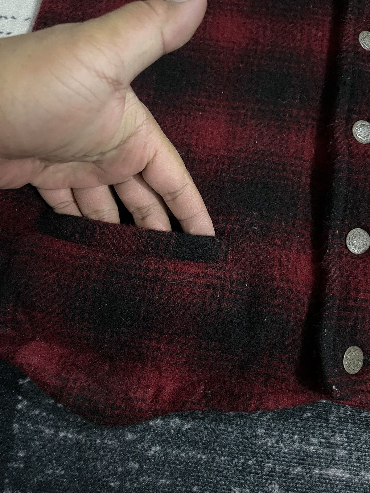 Oshkosh × Vintage × Woolrich Woolen Mills Vintage OSHKOSH Classic Wool Vest Size US M / EU 48-50 / 2 - 6 Thumbnail