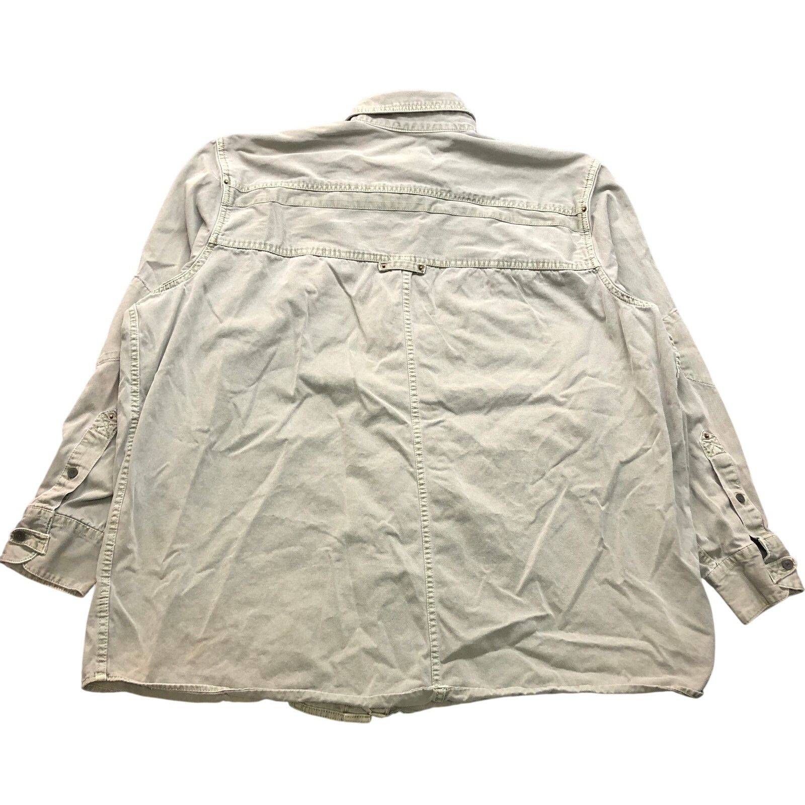 Levi's Levis Heavy Twill Work Long Sleeve Button Up Shirt Mens 2XL Size US XXL / EU 58 / 5 - 7 Thumbnail