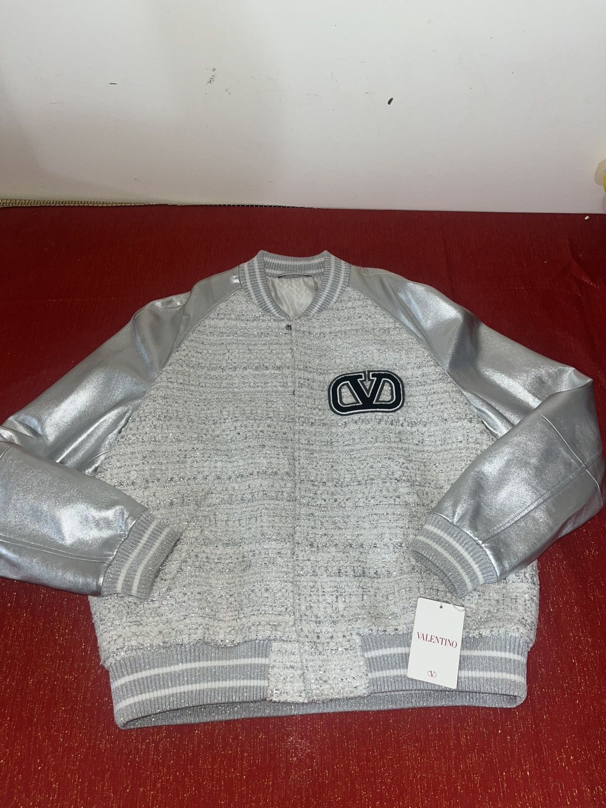 Valentino Valentino Leather Jacket Sz 54 Size US L / EU 52-54 / 3 - 23 Thumbnail