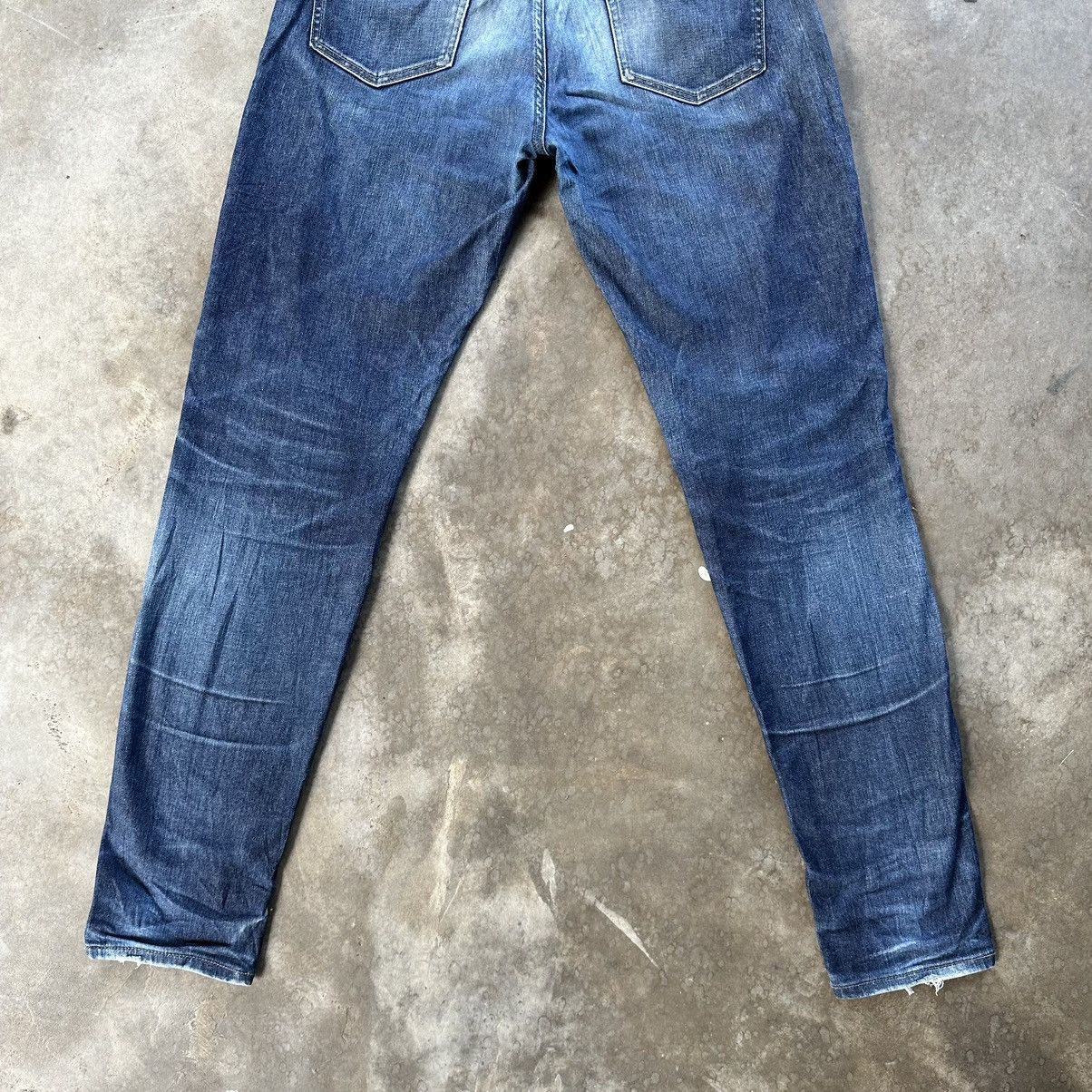 Japanese Brand Vintage Japanese Faded Distressed Jean Denim Pant Size US 33 - 10 Thumbnail