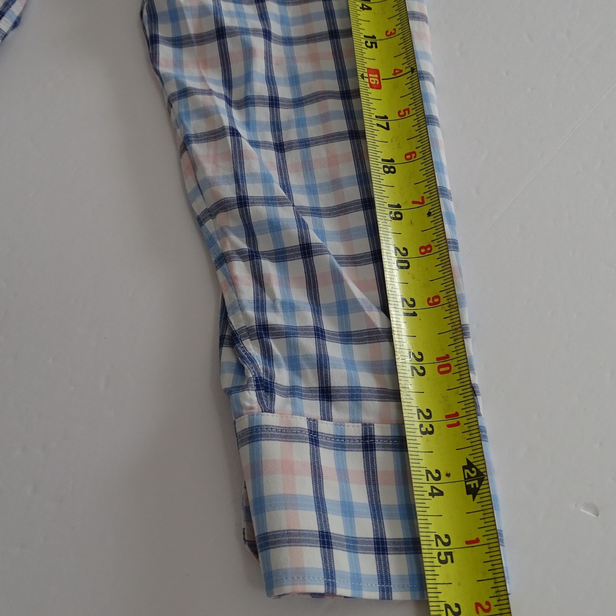 Bonobos Bonobos Slim Fit Long Sleeve Blue Pink Plaid Button Up Shirt Size US L / EU 52-54 / 3 - 10 Thumbnail