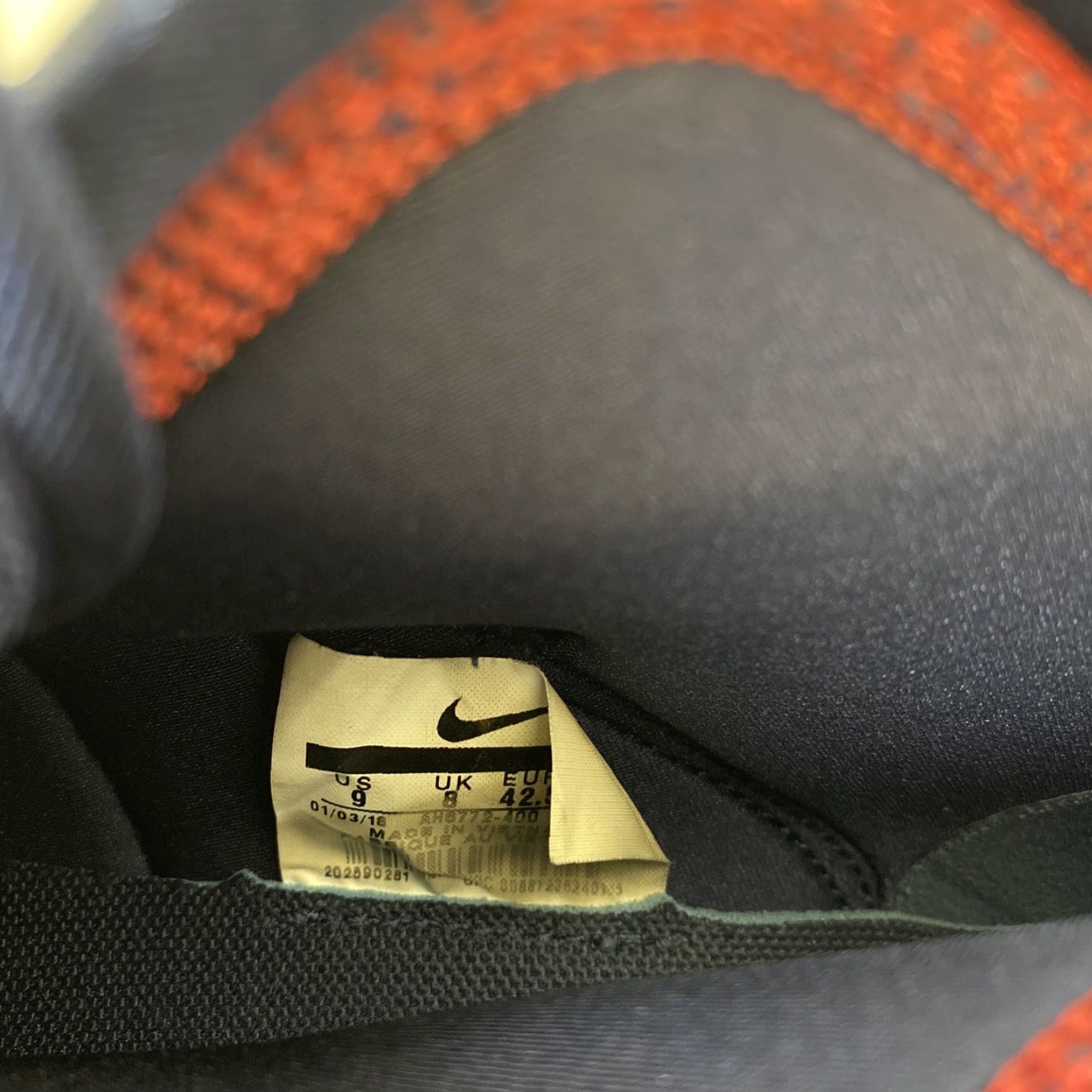 Nike Nike Air Force 270 Dream Team - Size 9 - 2018 / S1 Size ONE SIZE - 6 Thumbnail