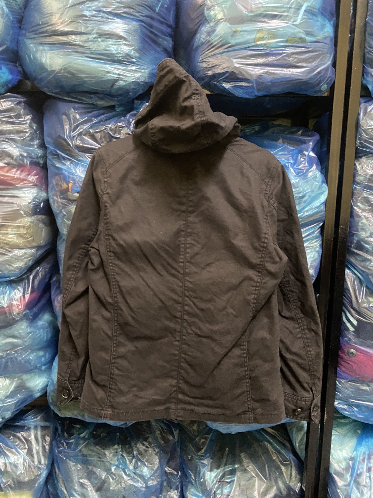 United Arrows United Arrows Rhythm of Life Black Cotton Blend Field Jacket Size US S / EU 44-46 / 1 - 4 Thumbnail