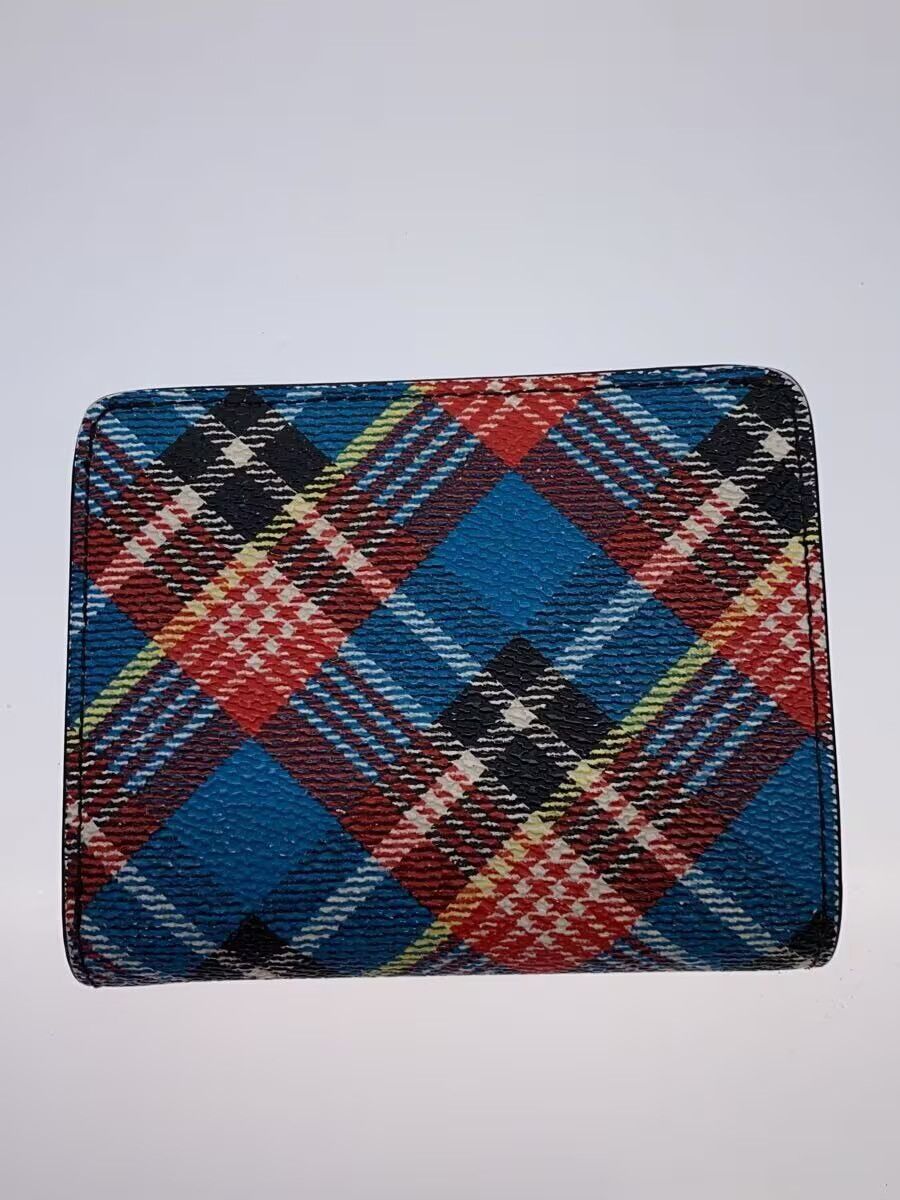 Vivienne Westwood Anglomania Orb Plaid Wallet Size ONE SIZE - 2 Thumbnail