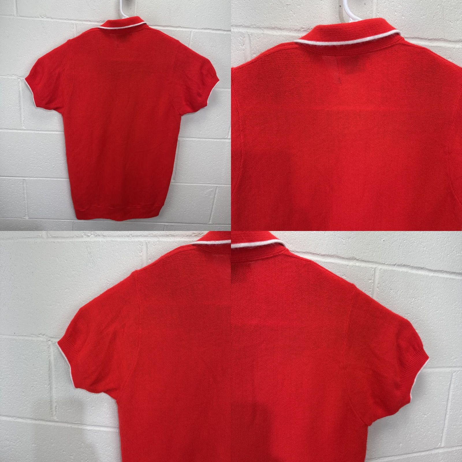 Vintage VINTAGE Jack Nicklaus By Revere Polo Shirt Men's Medium Red Knit Short Sleeve 60s Sports Golf Size US M / EU 48-50 / 2 - 8 Thumbnail