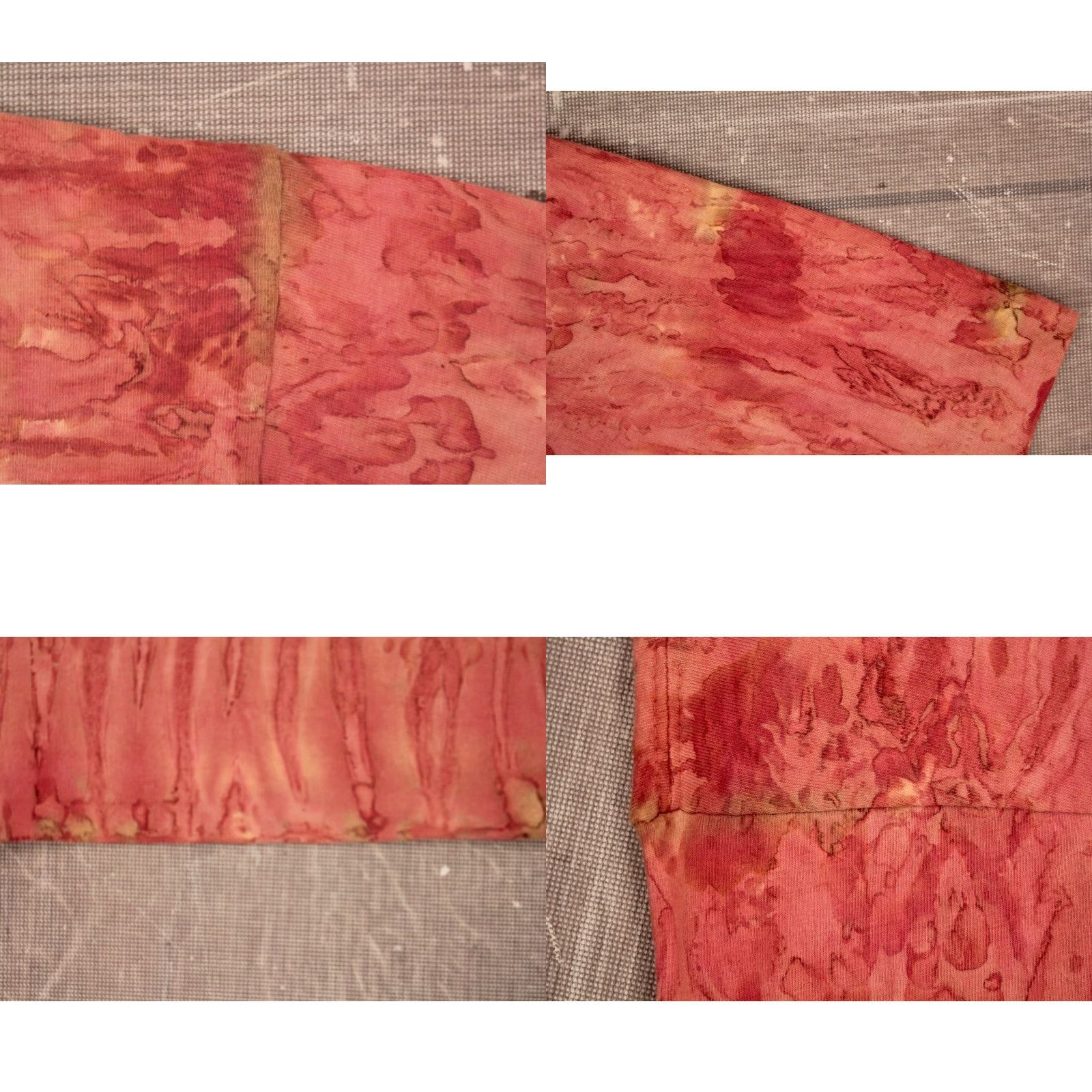Vintage Men's 90s Van Halen T-Shirt Orange VTG XL Tie Dye Size XL Mens Graphic Tee Short Sleeve 1990s T-Shirt Size US XL / EU 56 / 4 - 8 Thumbnail