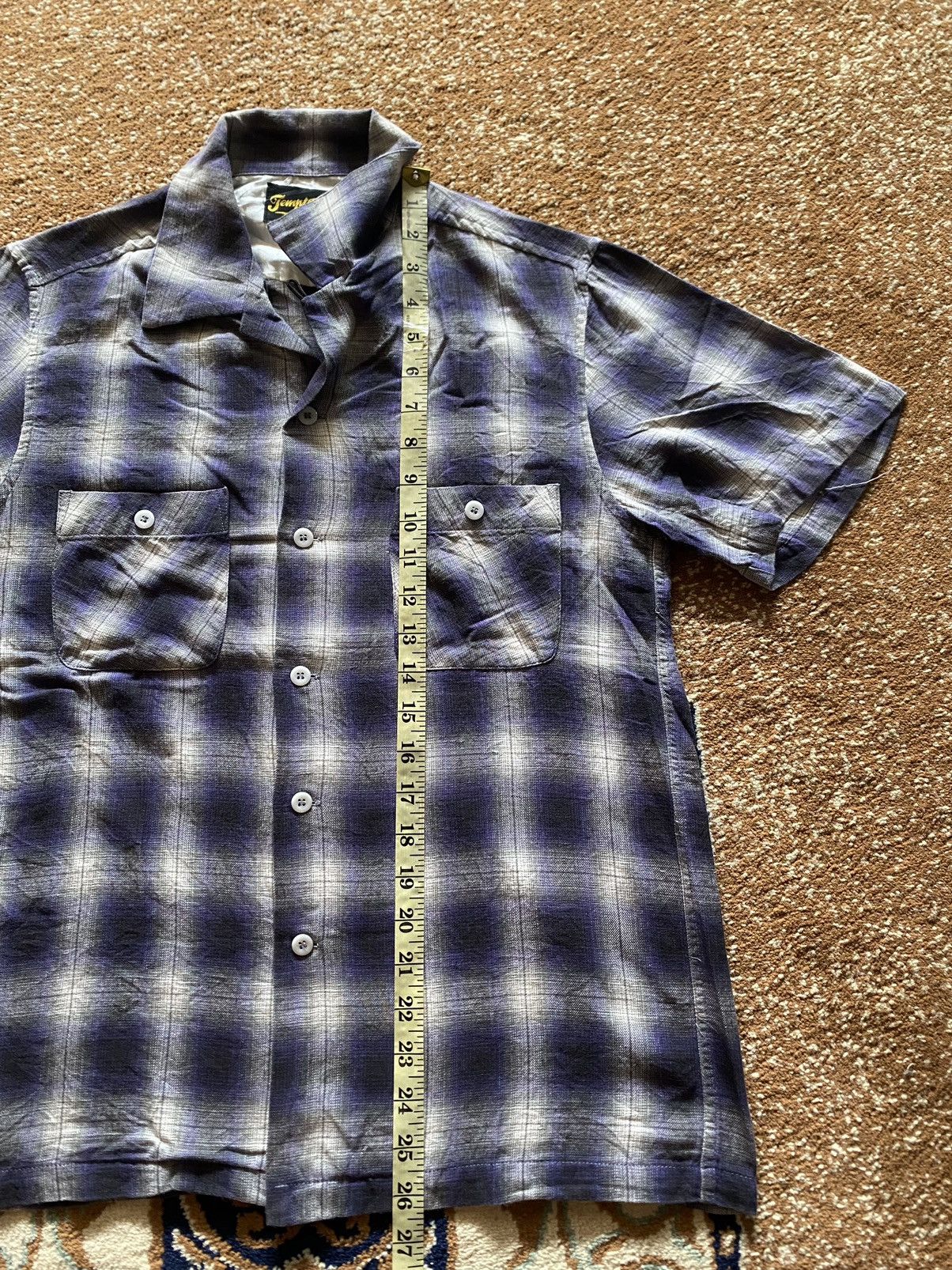 Japanese Brand Temptation plaid button shirt Size US M / EU 48-50 / 2 - 5 Thumbnail