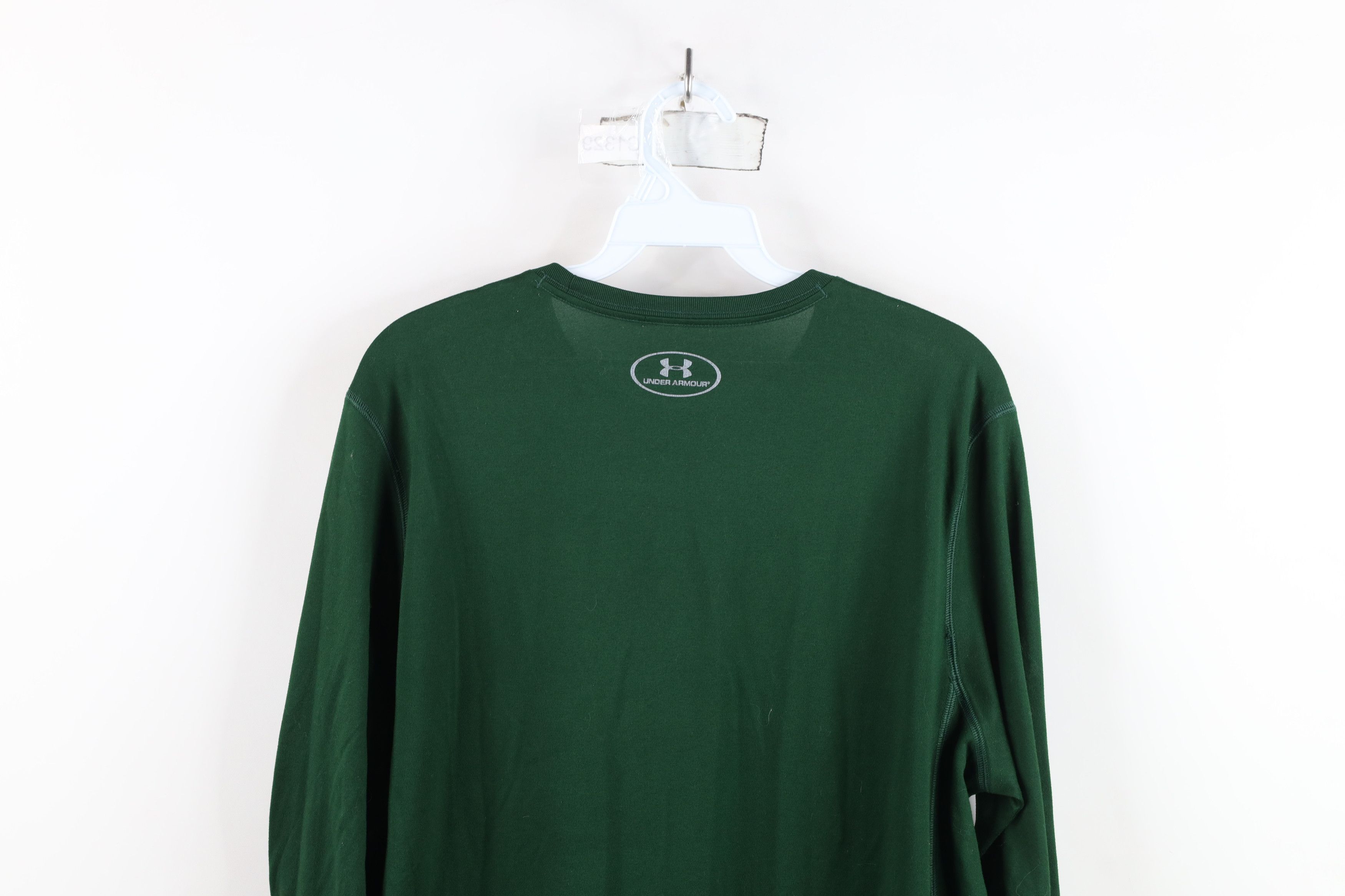 Under Armour × Vintage Under Armour State University Long Sleeve T-Shirt Green Size US M / EU 48-50 / 2 - 14 Thumbnail