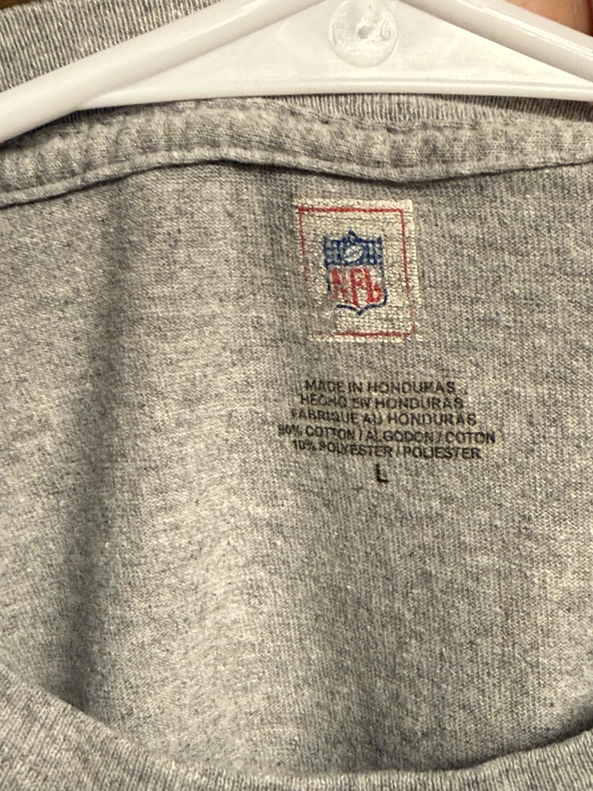 NFL Superbowl XLII Giants vs Patriots Ticket Stub T-shirt 2008 L Size US L / EU 52-54 / 3 - 2 Thumbnail