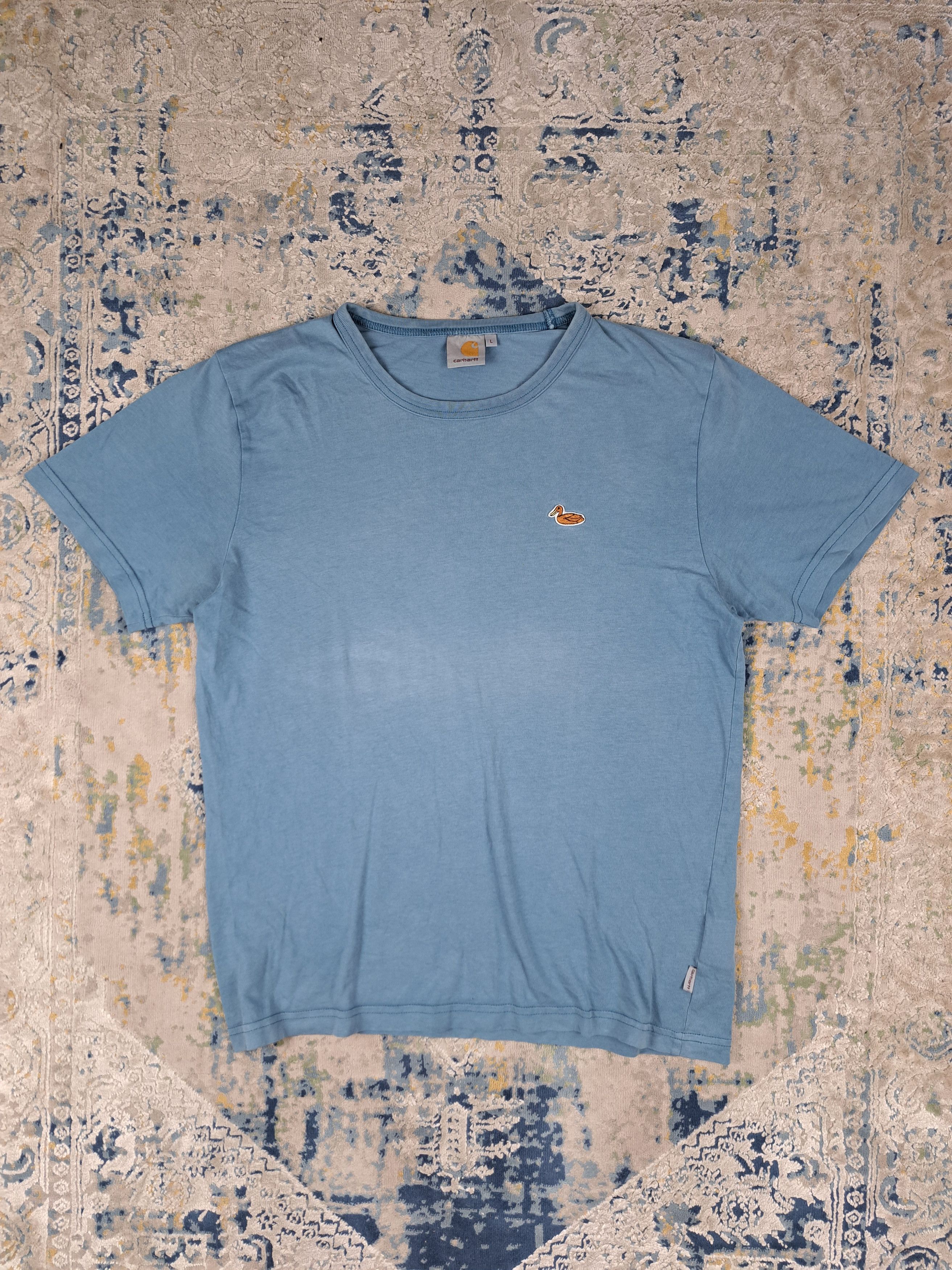 Carhartt Carhartt S/S Duck Tshirt Streetwear Rare Workwear Size US L / EU 52-54 / 3 - 1 Thumbnail