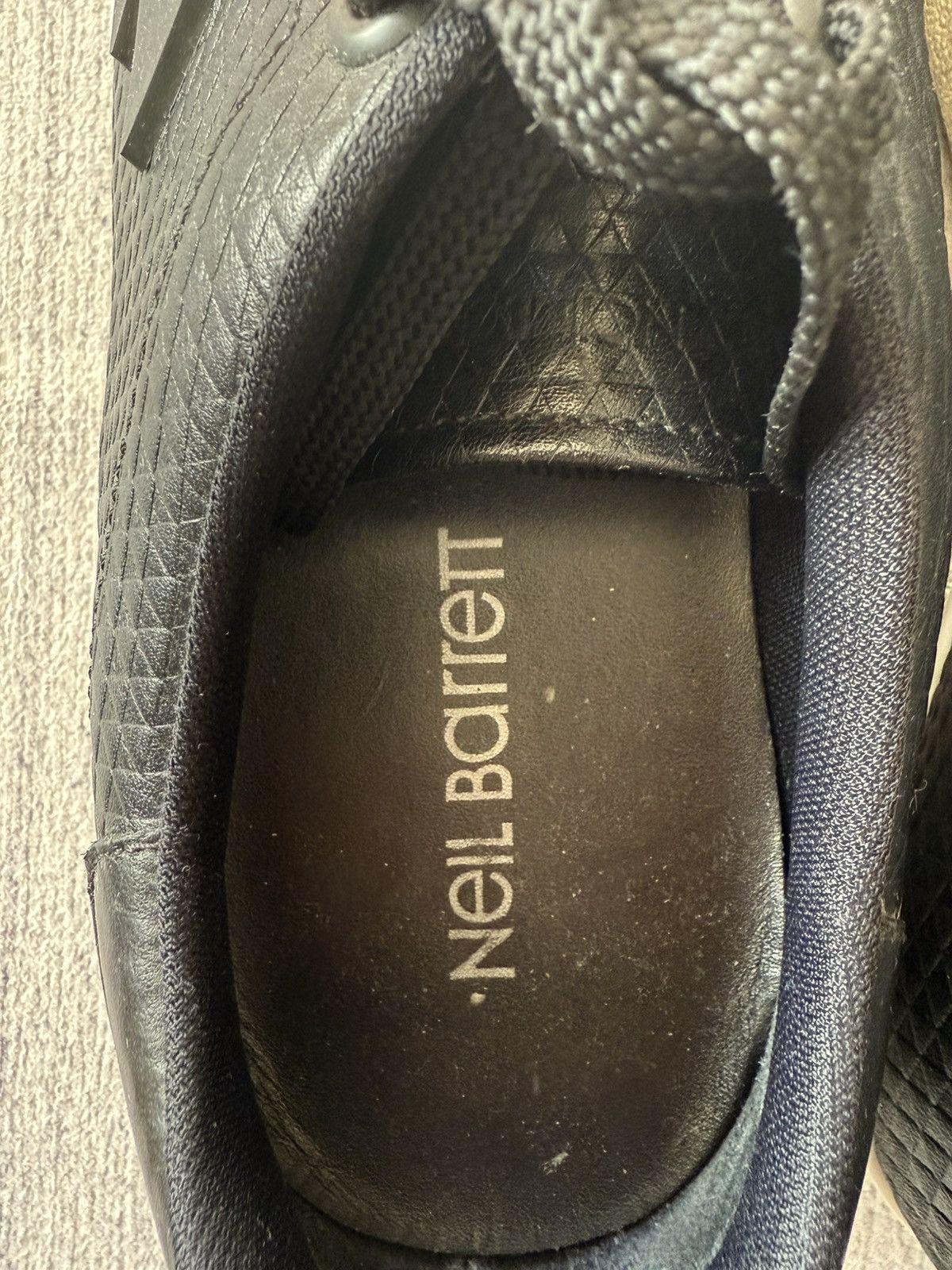 Neil Barrett Neil Barrett black sneakers 11 Size US 11 / EU 44 - 3 Thumbnail