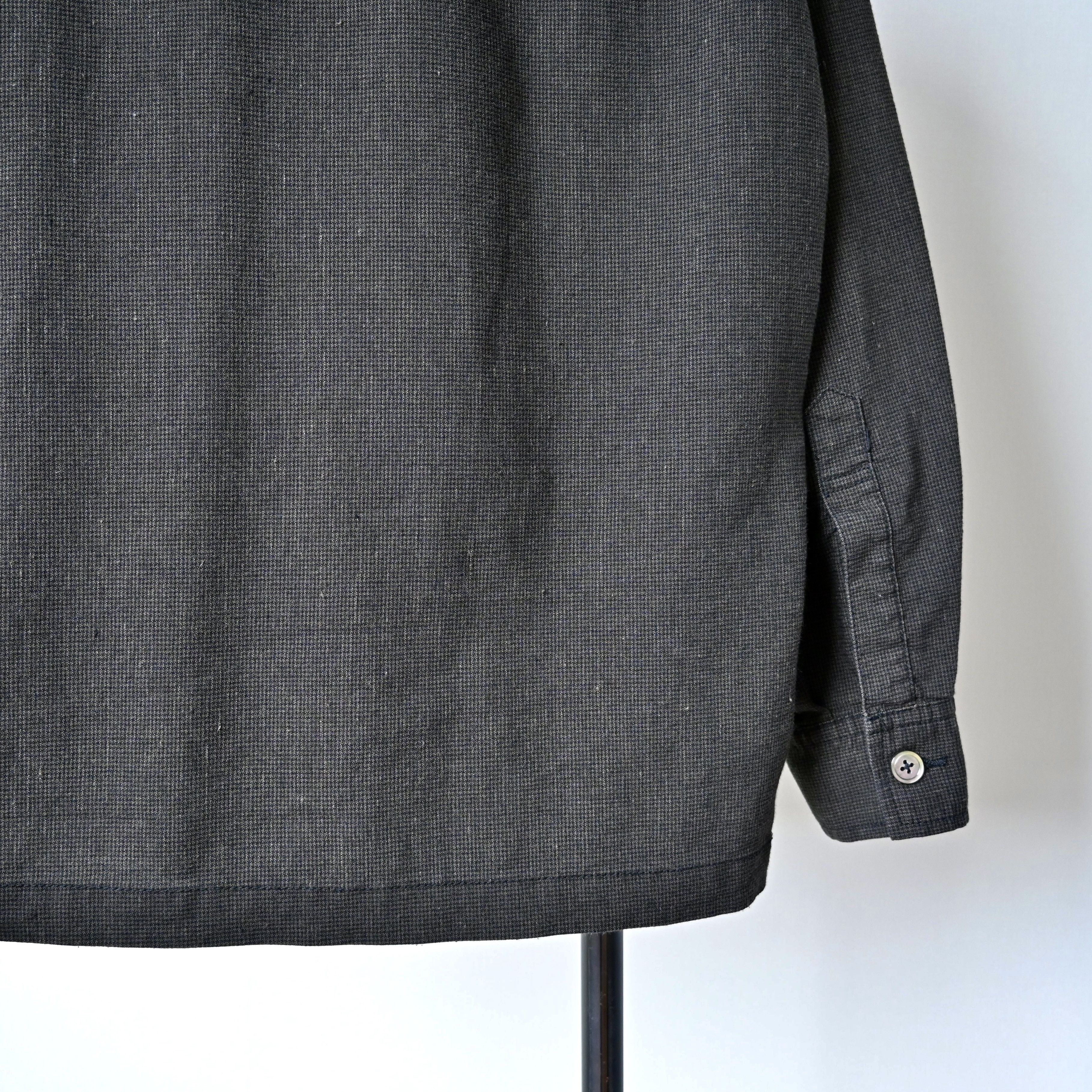 Beams Plus BEAMS Plus linen/rayon blend 2-pocket jacket, houndtooth Size US M / EU 48-50 / 2 - 5 Thumbnail