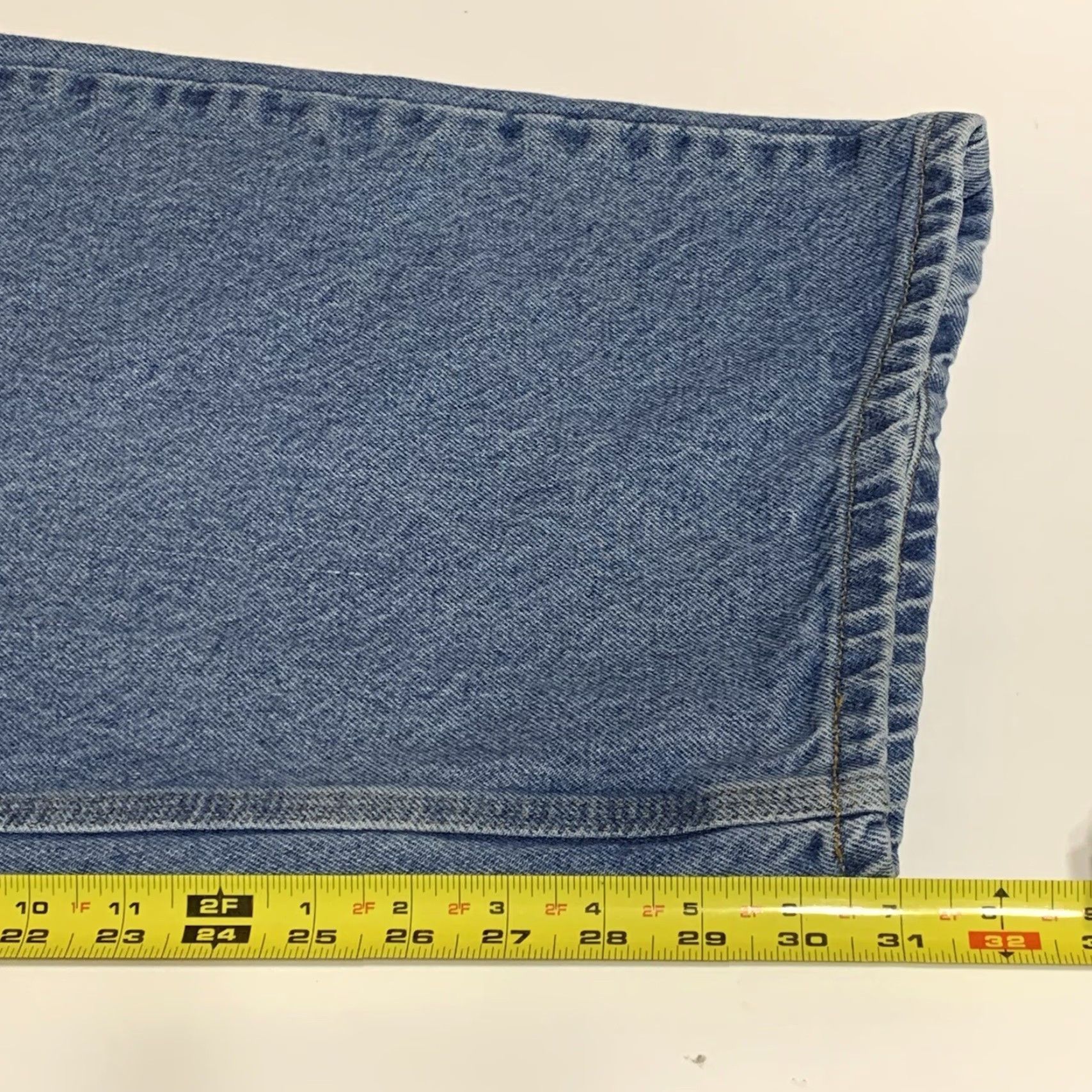 Carhartt VINTAGE Carhartt Jeans Mens 48x31 Relaxed Fit Work Blue 5-Pocket Denim Blue Mens Jeans Size US 32 / EU 48 - 6 Thumbnail
