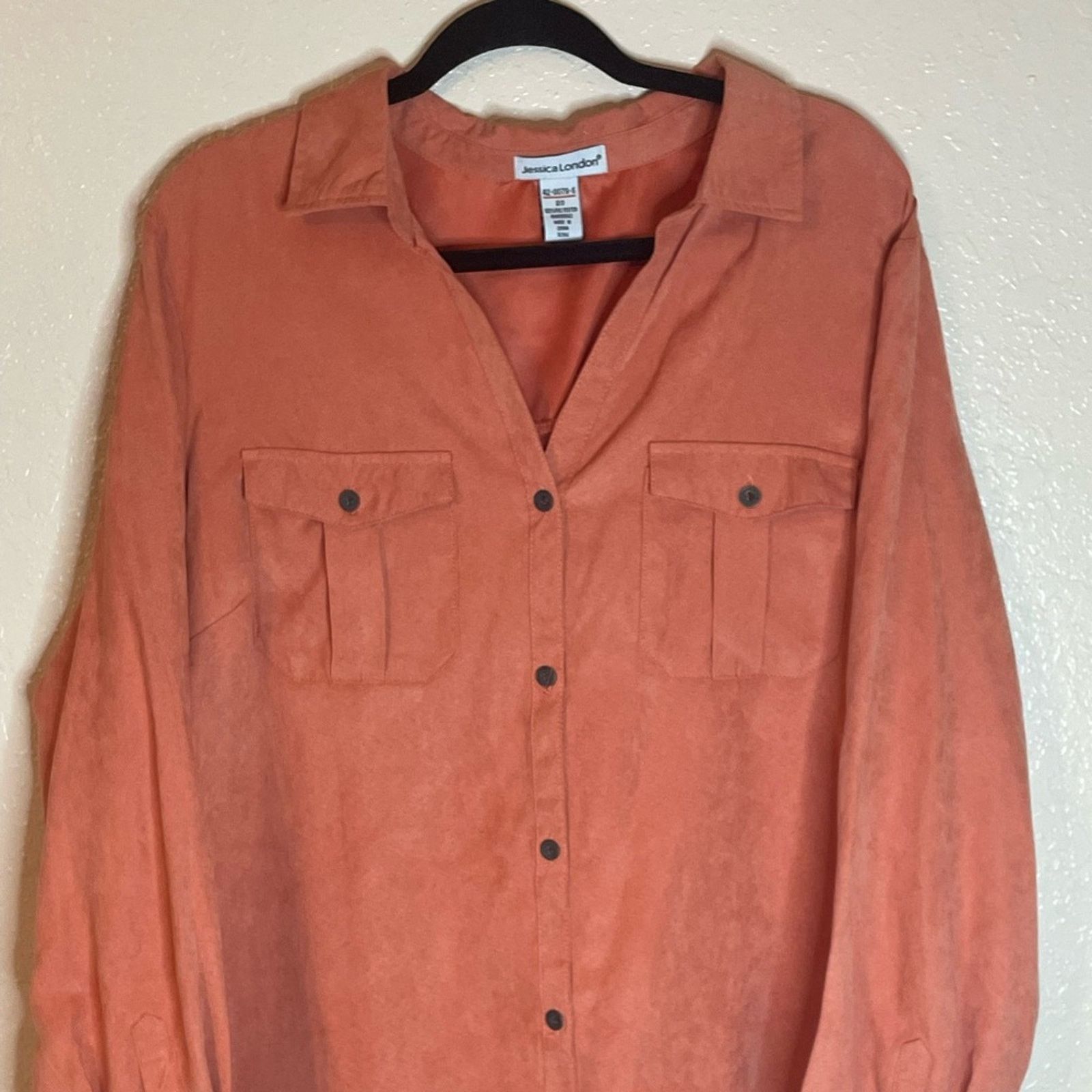 Other Jessica London Suede Like size 20 shirt Size 3XL / US 20-22 - 1 Thumbnail
