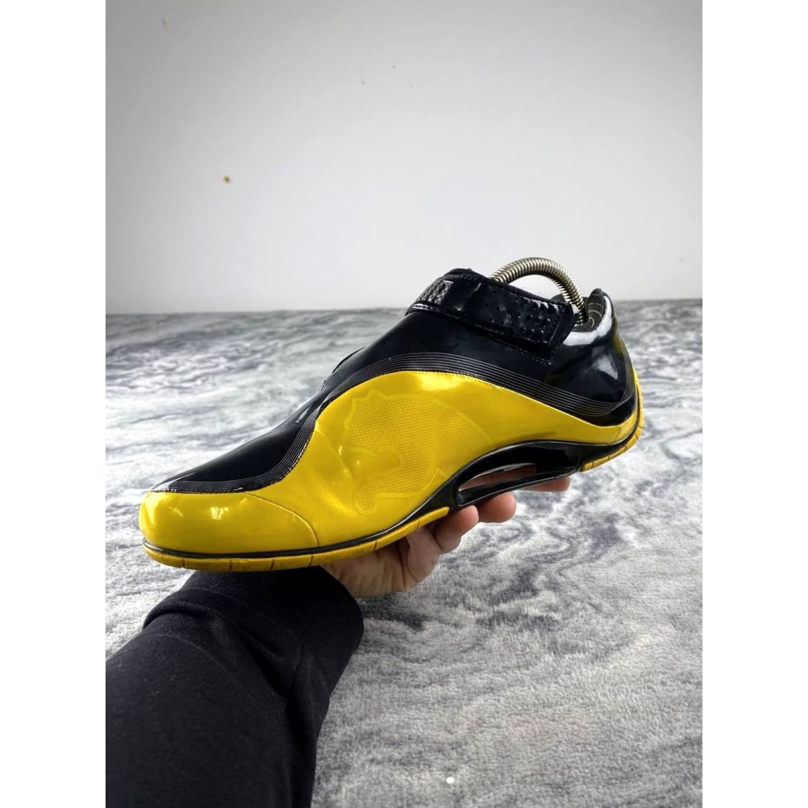 Puma PUMA Scuderia Ferrari Speedcat Motorsport Shoes Men 42 Yellow Rubber Lace Up Casual Sneaker M Size 42 Size US 10 / EU 43 - 4 Thumbnail