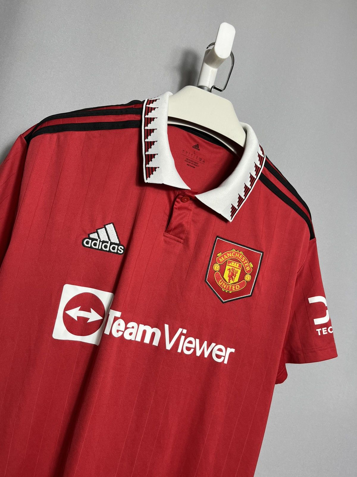 Adidas Manchester United Jersey mens red football 2022 2023 home Size US L / EU 52-54 / 3 - 3 Thumbnail
