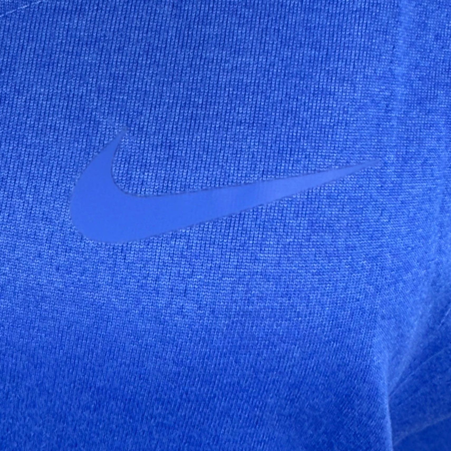 Nike Nike XL T‑Shirt Blue Dri-FIT Scoop Neck Short Sleeve Activewear EUC Size XL / US 12-14 / IT 48-50 - 7 Thumbnail