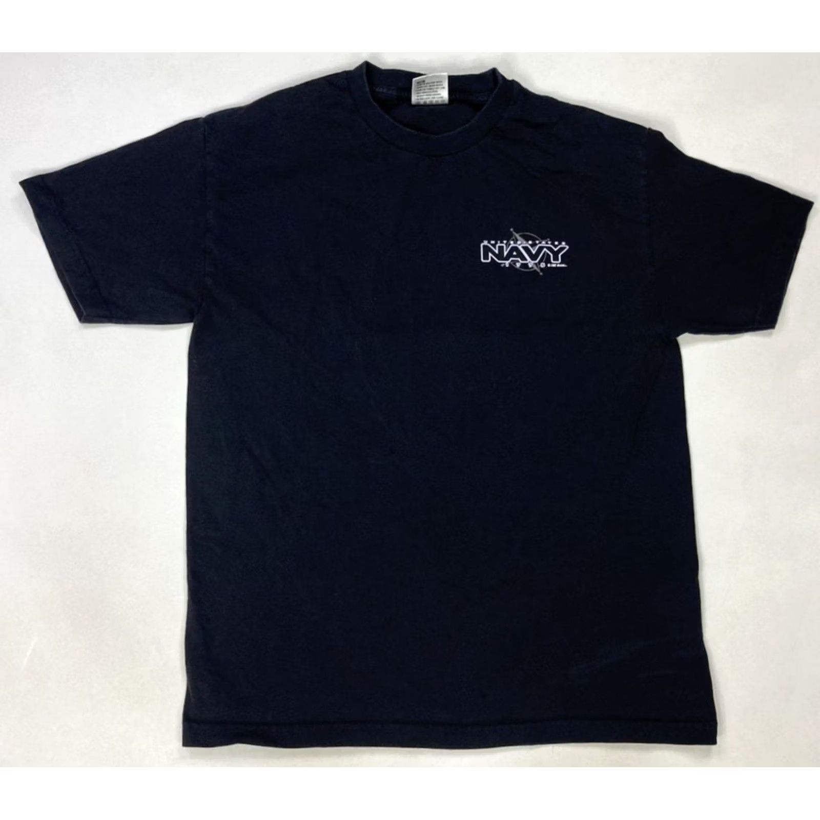Vintage 7.62 Designs United States Navy Graphic T-shirt Men Medium Black Short Sleeve Size US M / EU 48-50 / 2 - 3 Thumbnail