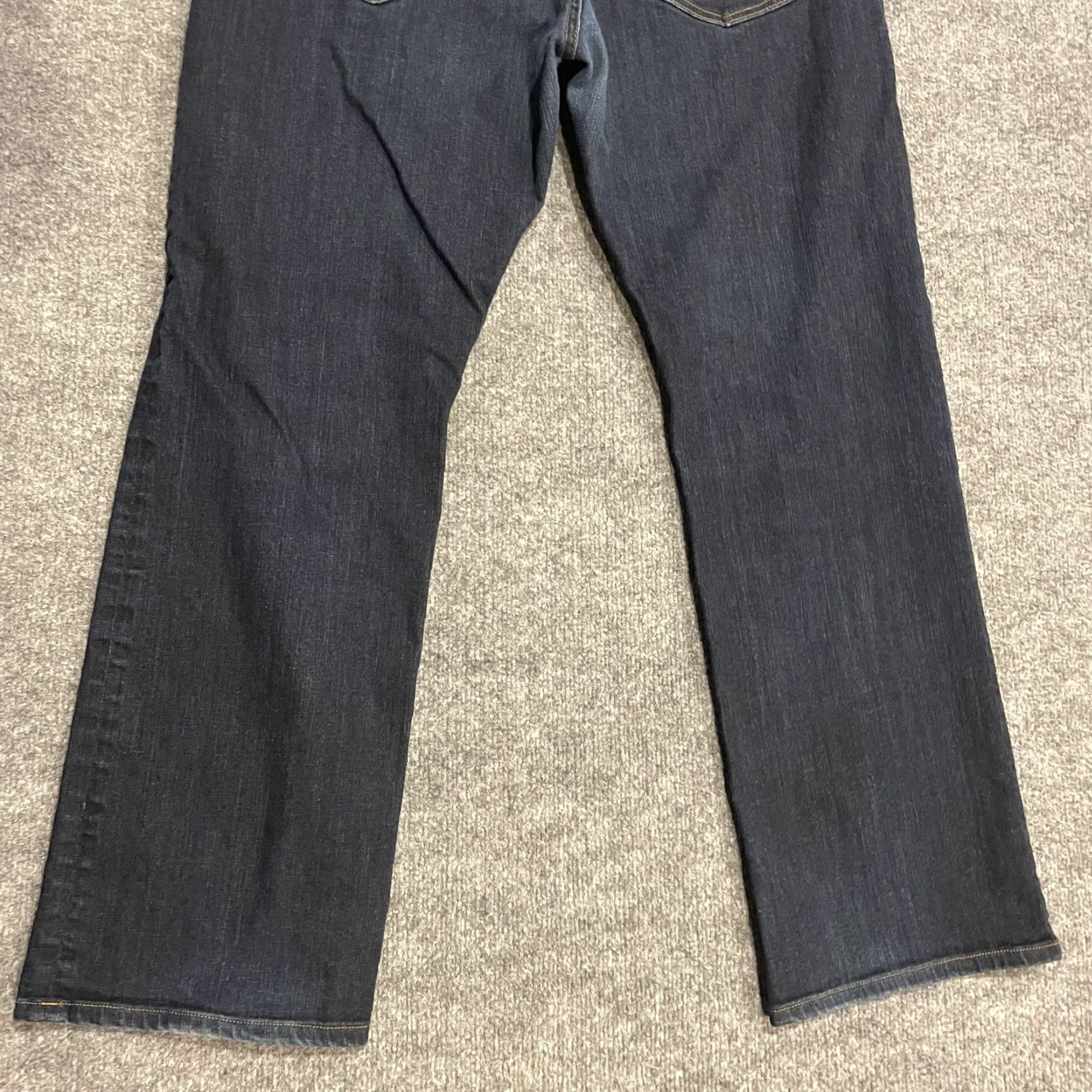 Denime AG Adriano Goldschmied The Protege Jeans Mens 38x34 Straight Dark Wash Denim Shirt? Size US 38 / EU 54 - 6 Thumbnail