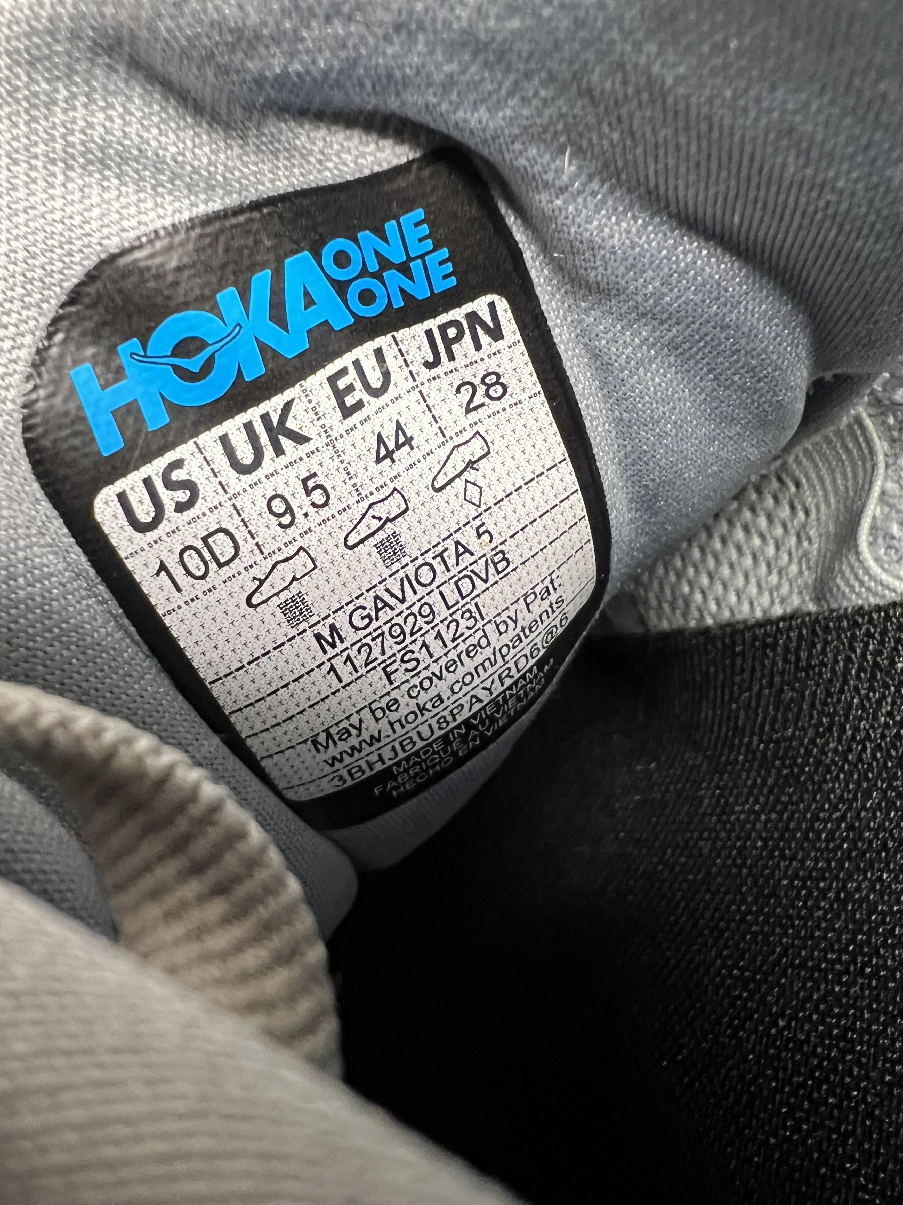 Hoka 10D Hoka One One Gaviota 5 Running Shoes Walking Gym Size US 10 / EU 43 - 7 Thumbnail