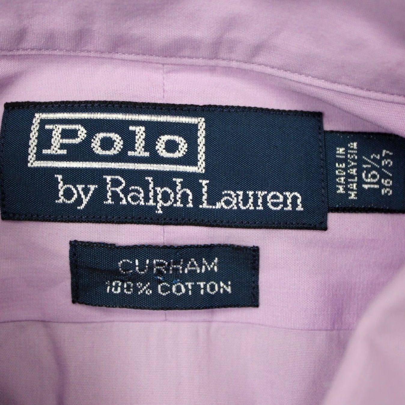 Polo Ralph Lauren Polo Ralph Lauren Shirt Mens 16 1/2, 36/37 Purple Currum 100% Cotton Long Sleeve - Sale Size US XL / EU 56 / 4 - 7 Thumbnail