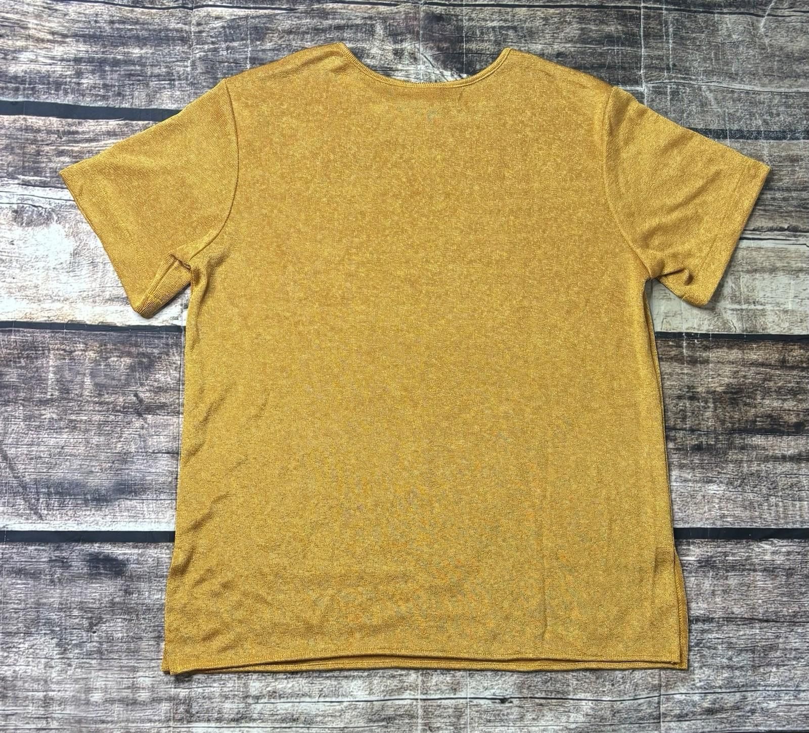 Other VTG Samantha Lee Top Women's L Silk Metallic 90s USA Size L / US 10 / IT 46 - 3 Thumbnail