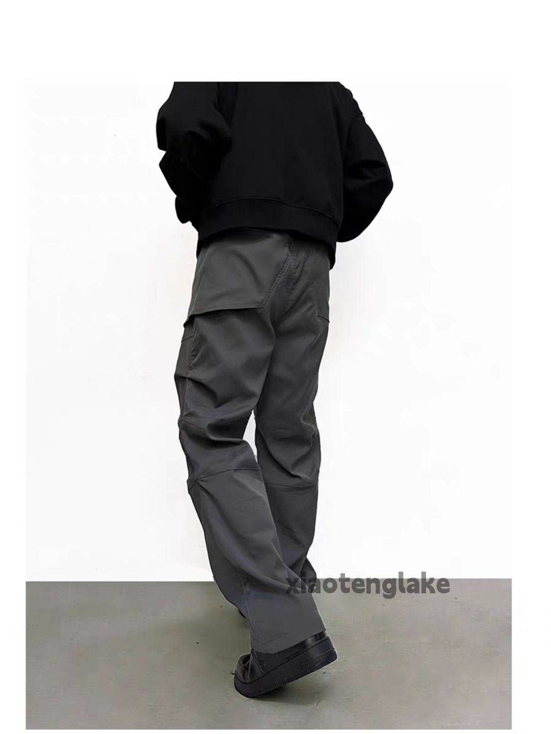 Designer × Japanese Brand × Vintage outdoor cleanfit patchwork yuppie pleated loose pants Size US 34 / EU 50 - 5 Thumbnail